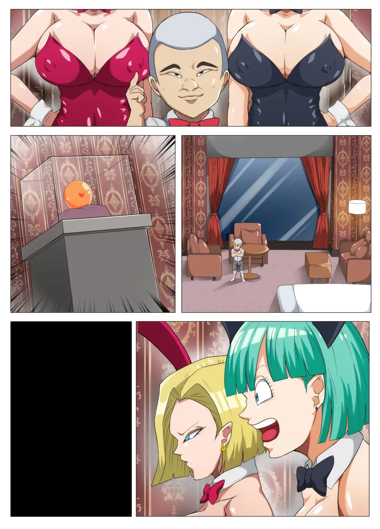 [Q Doujin] HENTAIBALL (Dragon Ball Z)［自用］ - Page 35