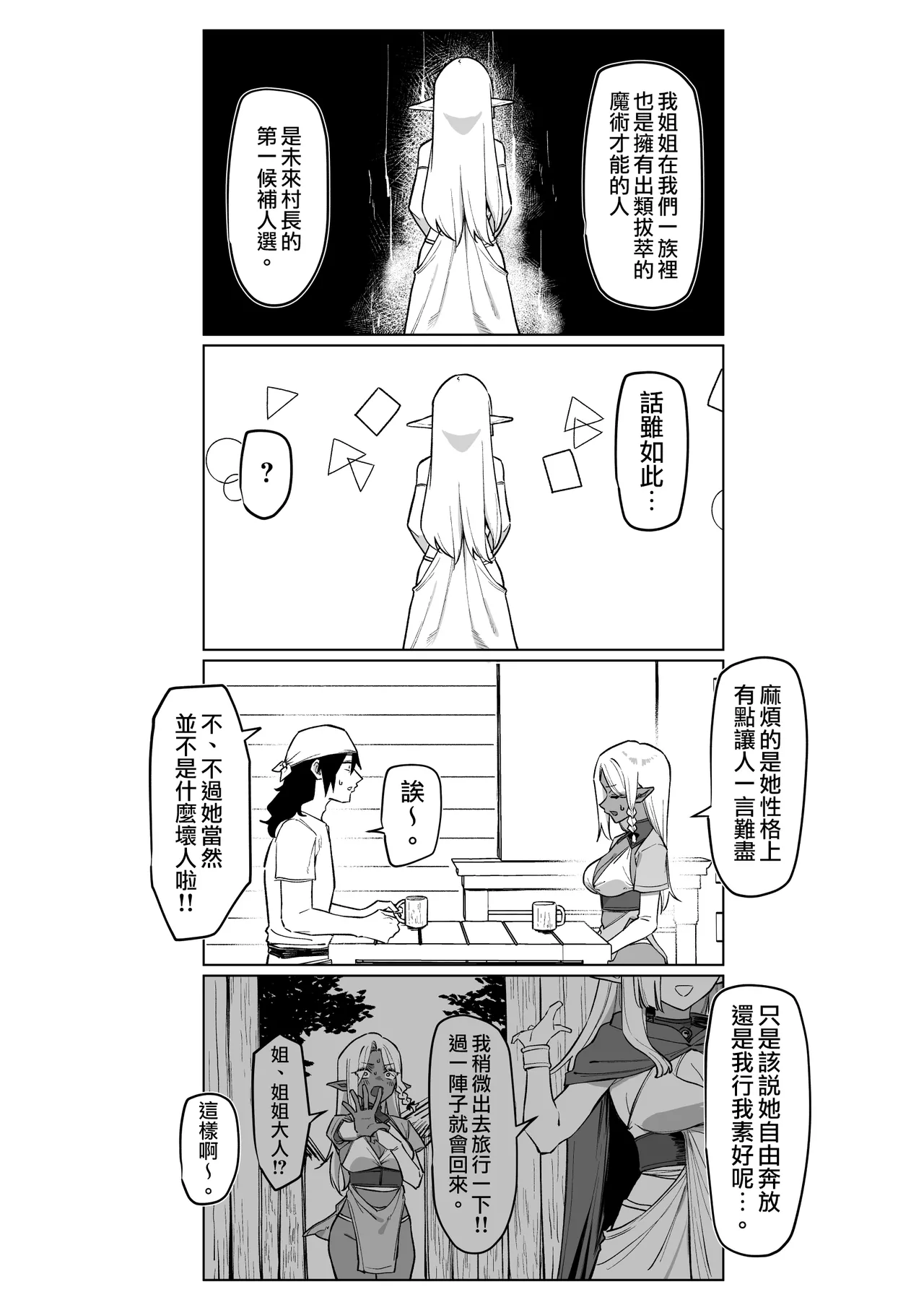 Kasshoku Elf o Tasuketara Ongaeshi Sareta Hanashi | 救了黑皮精靈後被她報答的故事 - Page 31