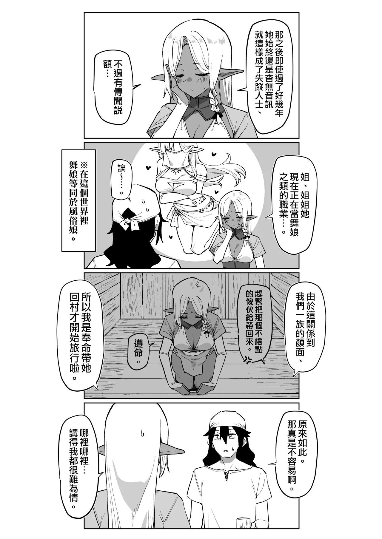 Kasshoku Elf o Tasuketara Ongaeshi Sareta Hanashi | 救了黑皮精靈後被她報答的故事 - Page 32