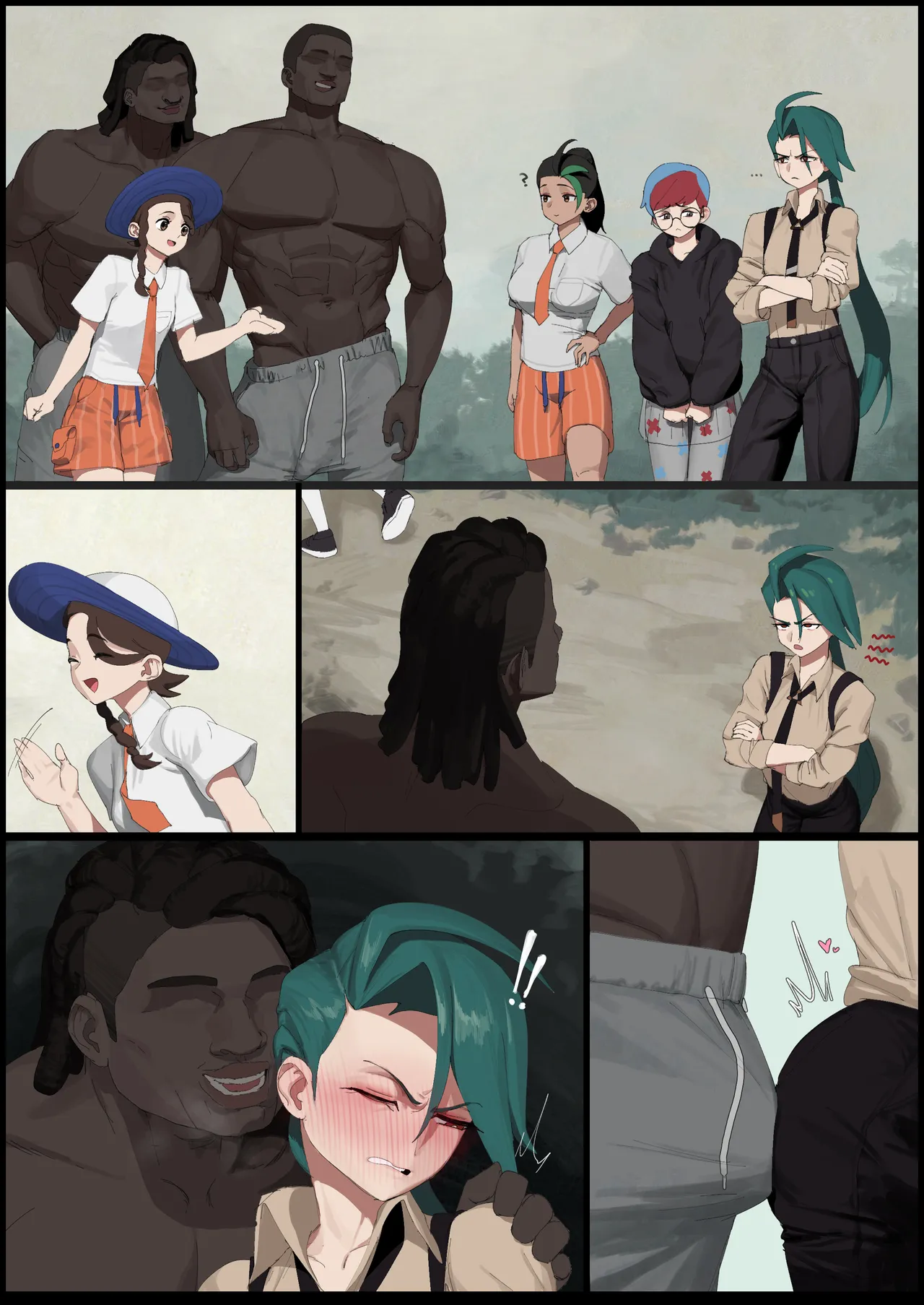 Nemona, Penny & Rika get BLACKED - Page 11