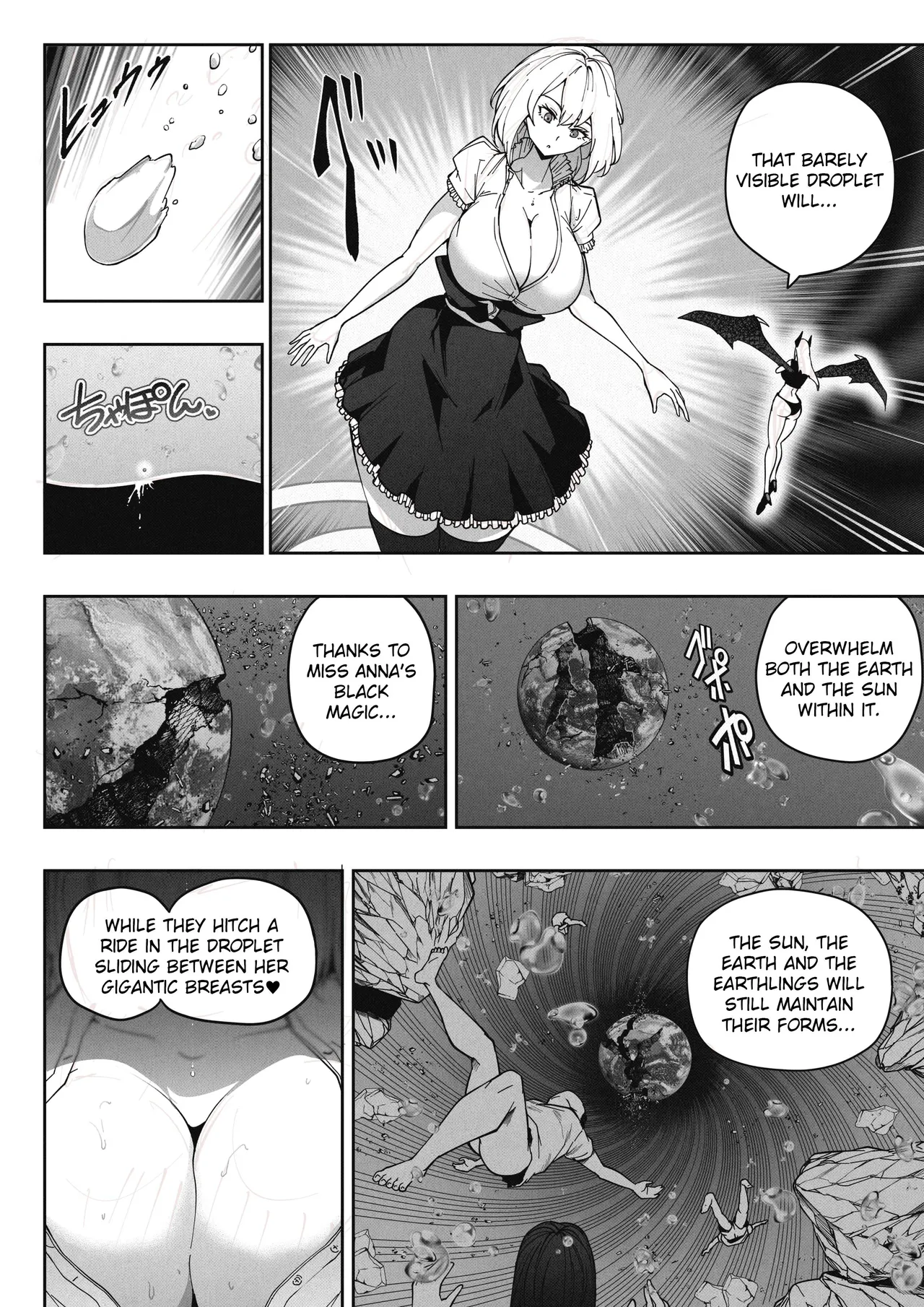 Shinchou 1680-oku km no Joshi ga Tatta 1-man km Shika Nai Chikyuu o Asobubu | A 168 Billion km Tall Girl Toys with the Mere 10,000 km Earth page 22 full