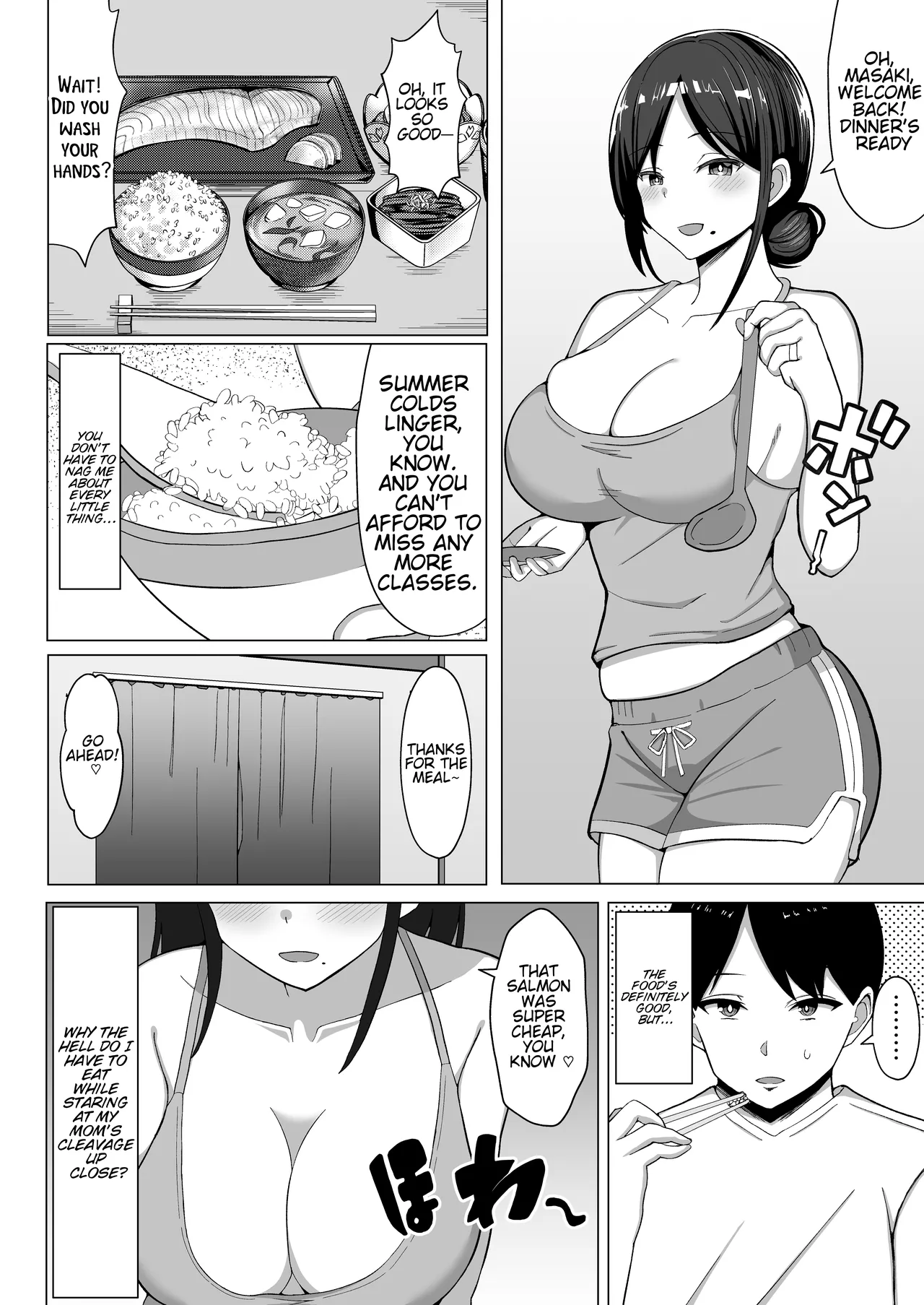 Page 7 of The story of how I ended up living with my mom in a four-and-a-half tatami room 1.