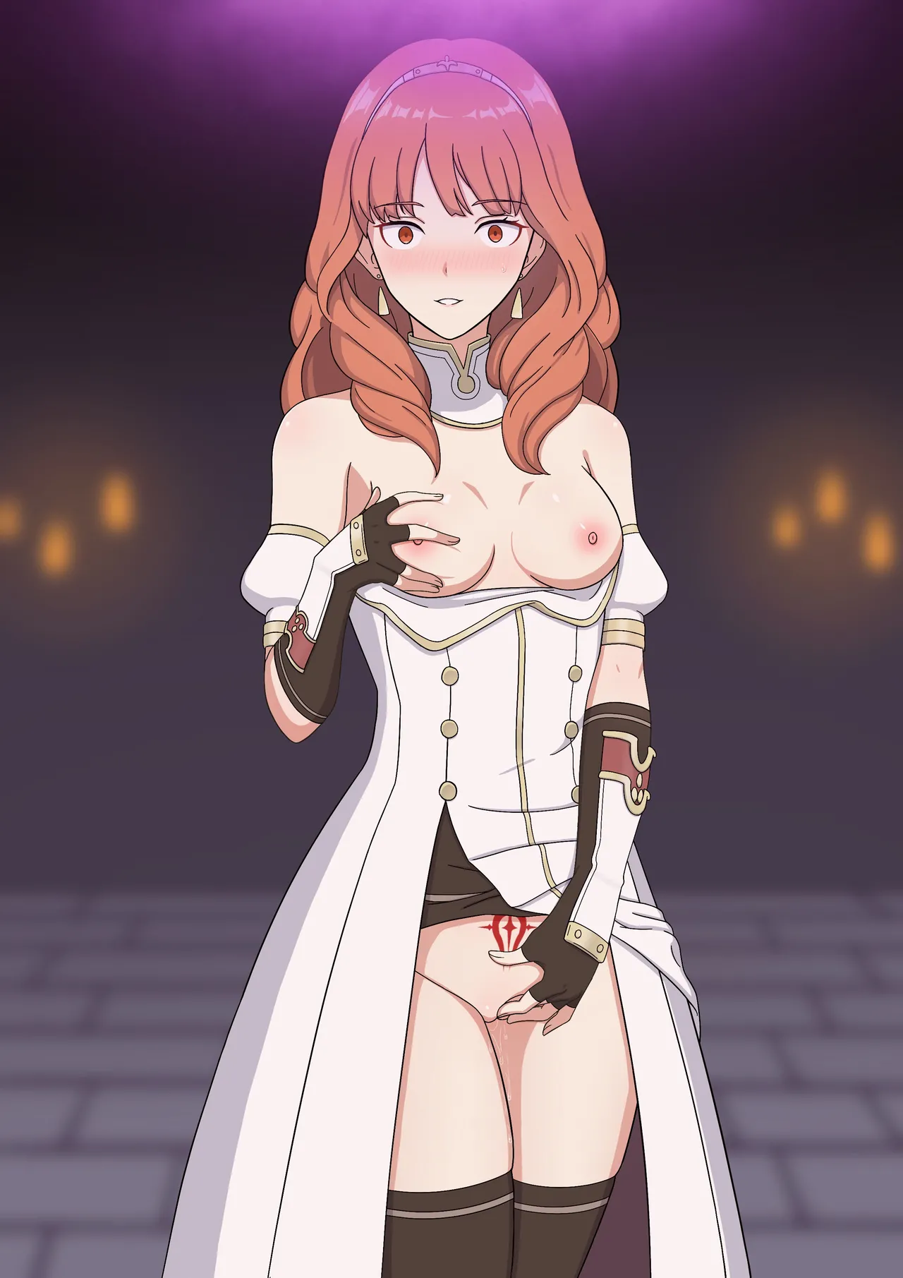 Iluling / 伊露灵 FE Celica: Evil Witch Transformation with Dialogues [JP/CN/EN] / FE Celica becomes an evil witch - Page 107