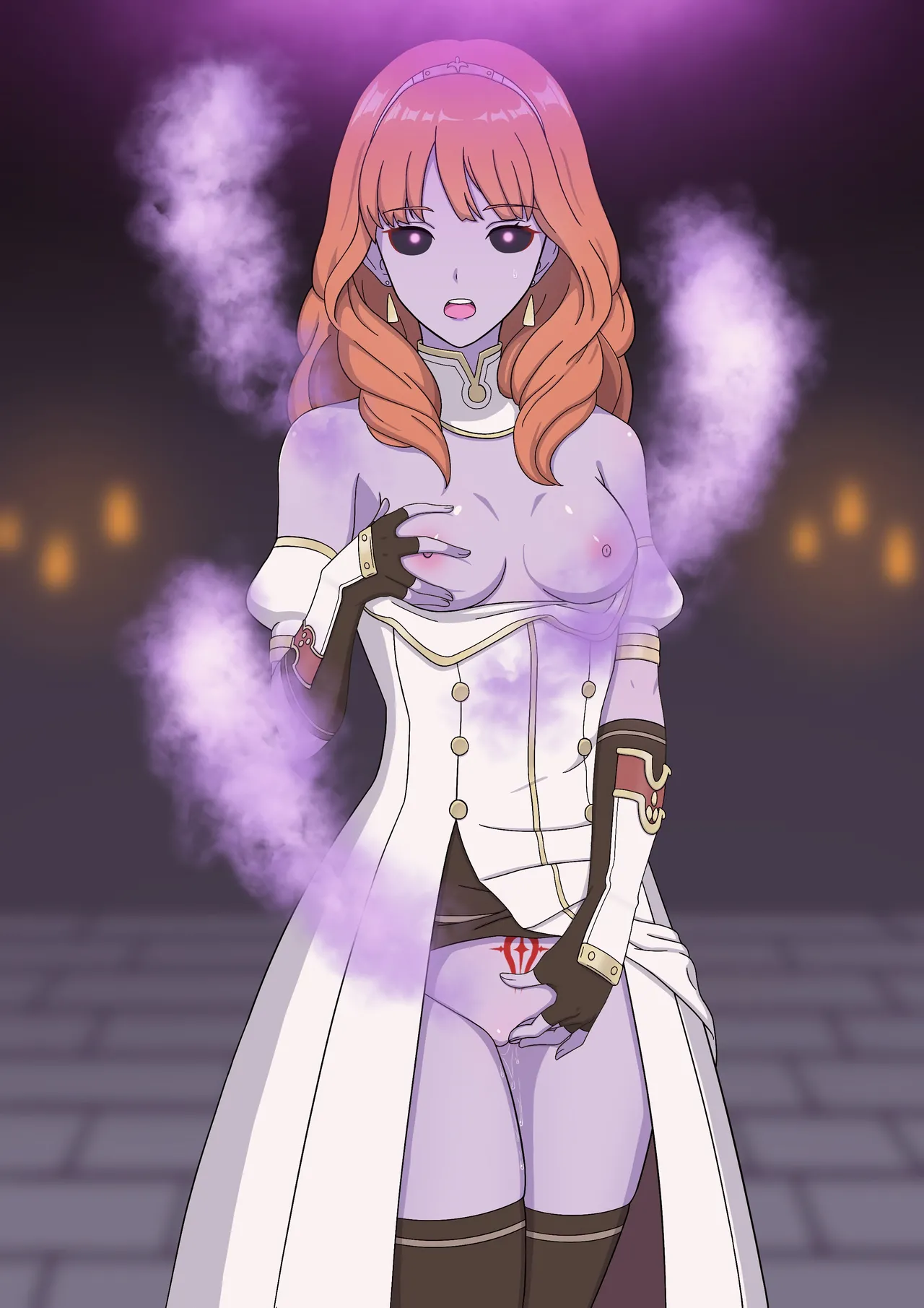 Iluling / 伊露灵 FE Celica: Evil Witch Transformation with Dialogues [JP/CN/EN] / FE Celica becomes an evil witch - Page 109