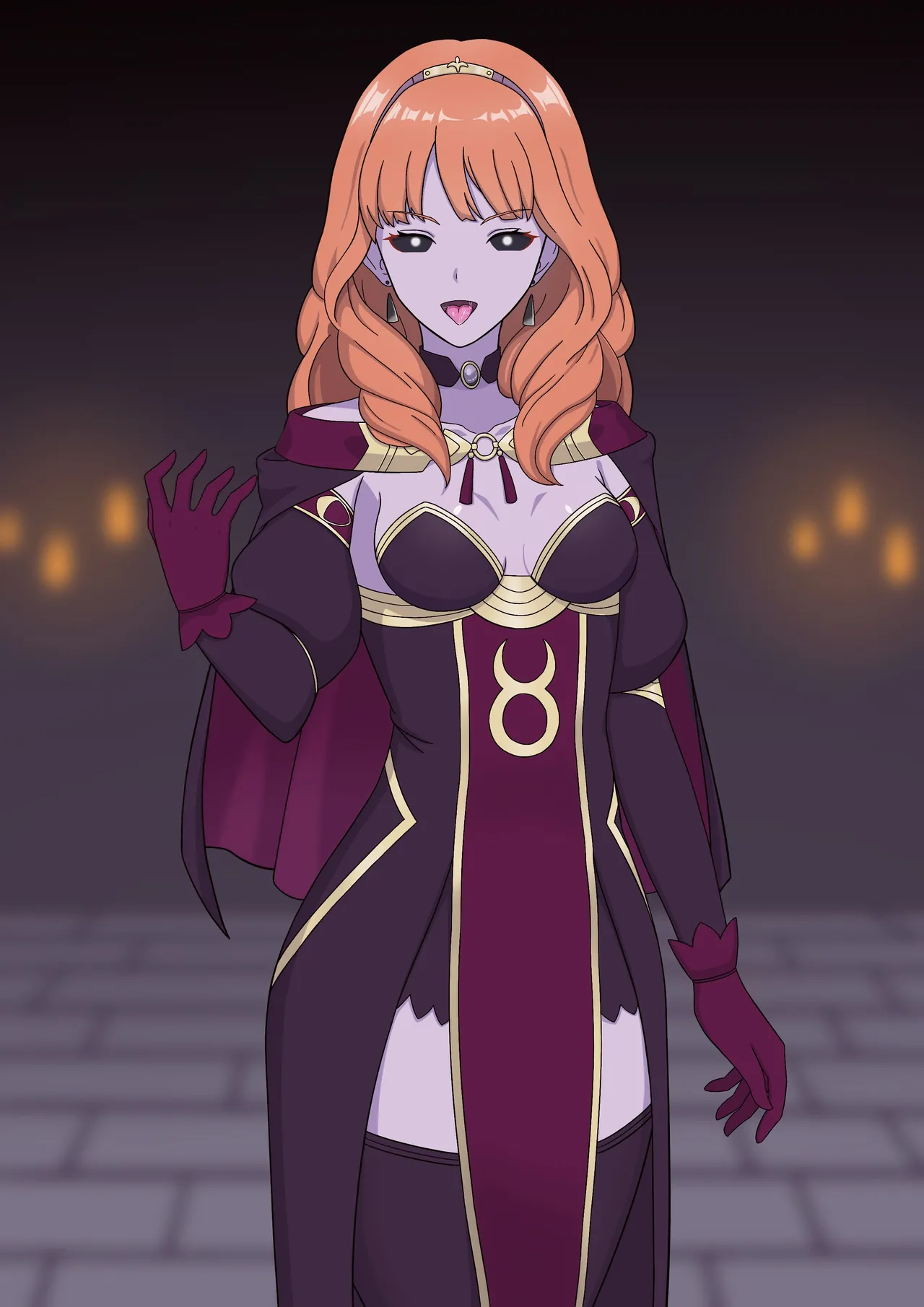 Iluling / 伊露灵 FE Celica: Evil Witch Transformation with Dialogues [JP/CN/EN] / FE Celica becomes an evil witch - Page 116