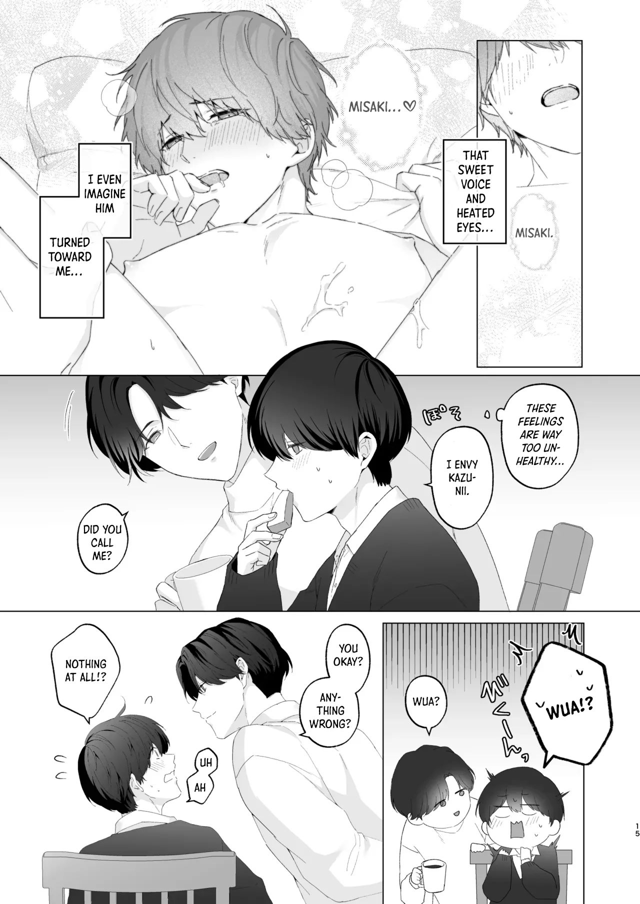 San Kyodai de Nakayoshi Etchi Chinan Ukete - Page 15