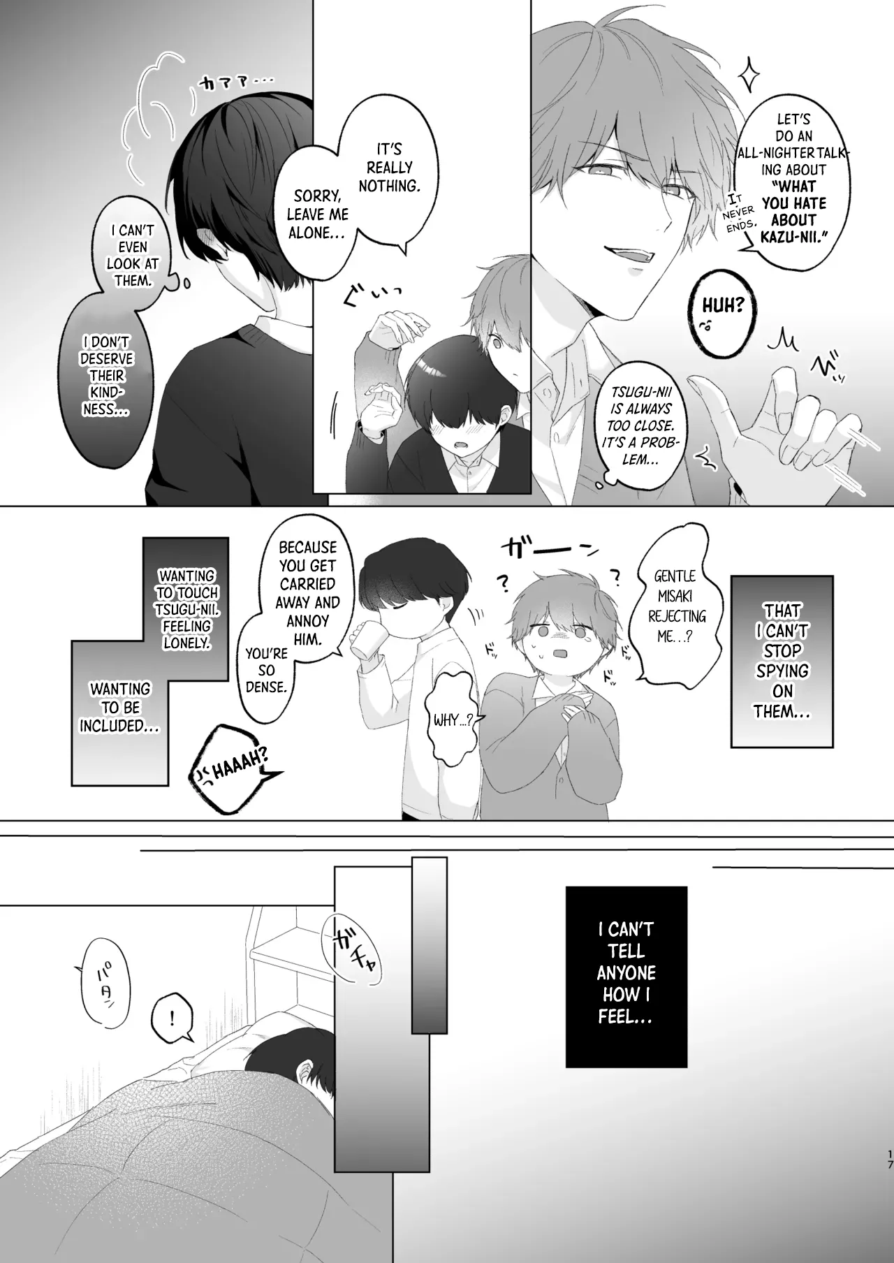 San Kyodai de Nakayoshi Etchi Chinan Ukete - Page 17