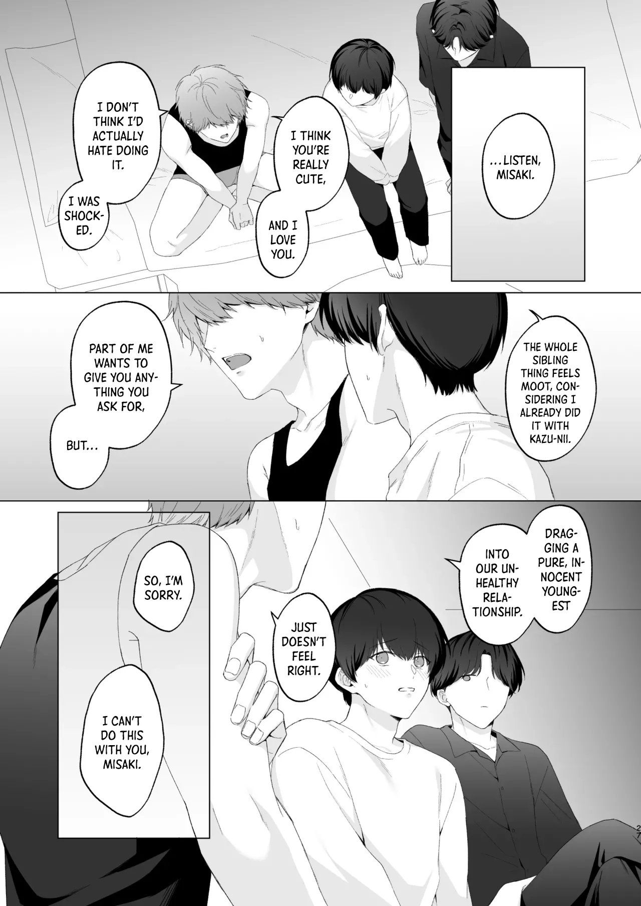 San Kyodai de Nakayoshi Etchi Chinan Ukete - Page 27