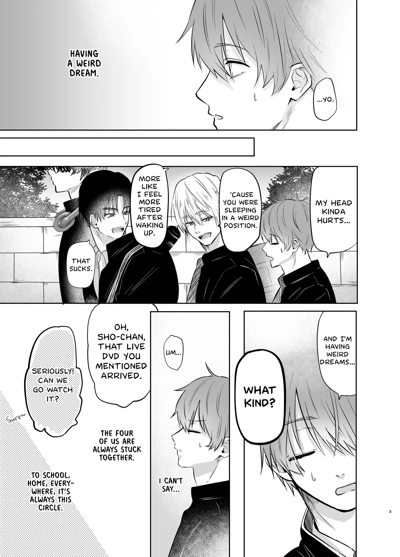 Page 4 of Itsumen ni Apuri Tsukawarete Kantoboi ga Bareta Hanashi