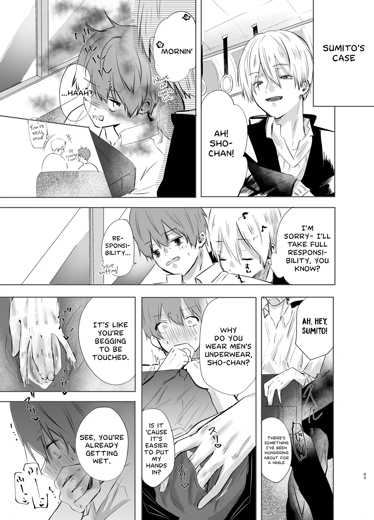 Page 44 of Itsumen ni Apuri Tsukawarete Kantoboi ga Bareta Hanashi