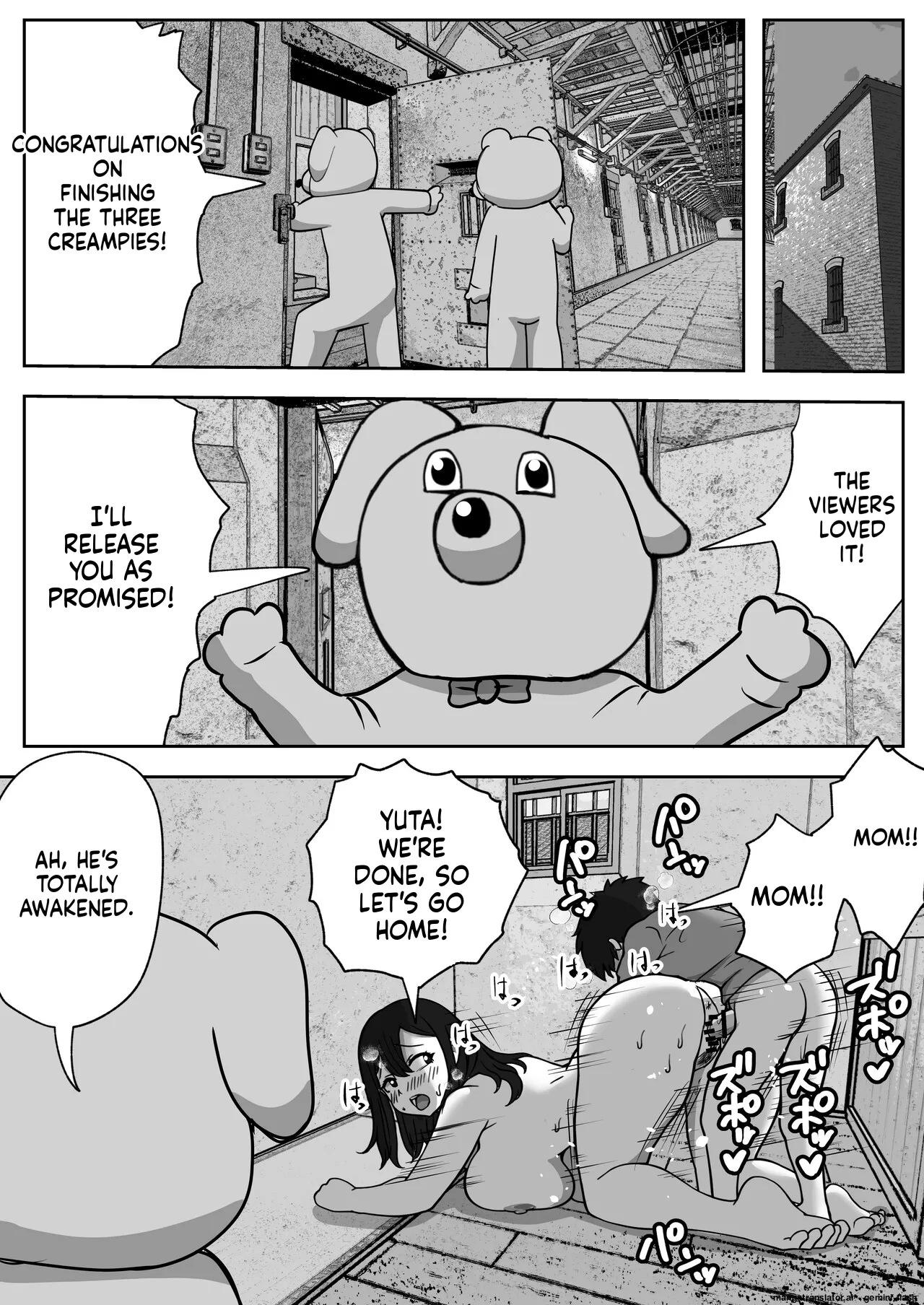 Page 45 of Oyako Nakadashi desugemu | Parent-Child Creampie Death Game