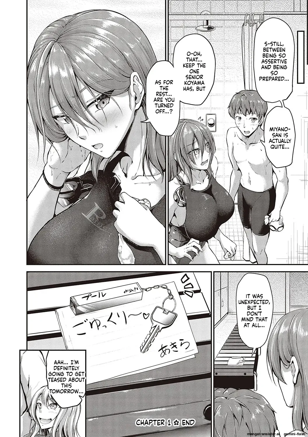 Swimming Life + Ch. 5 Senga + Shoki Settei Shiryou - Page 37