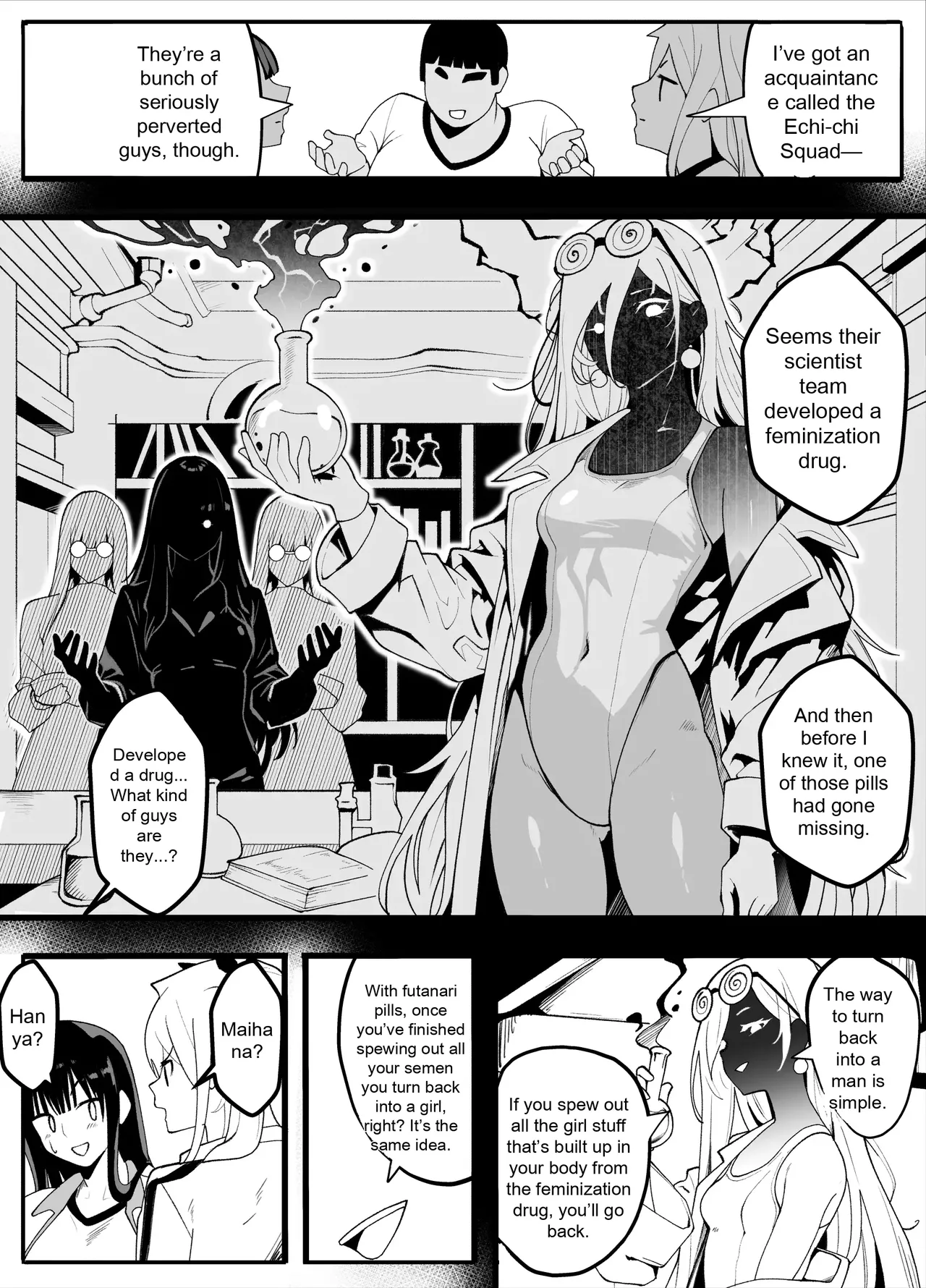 TS Fun! 2 The Fall of the Female - Page 9