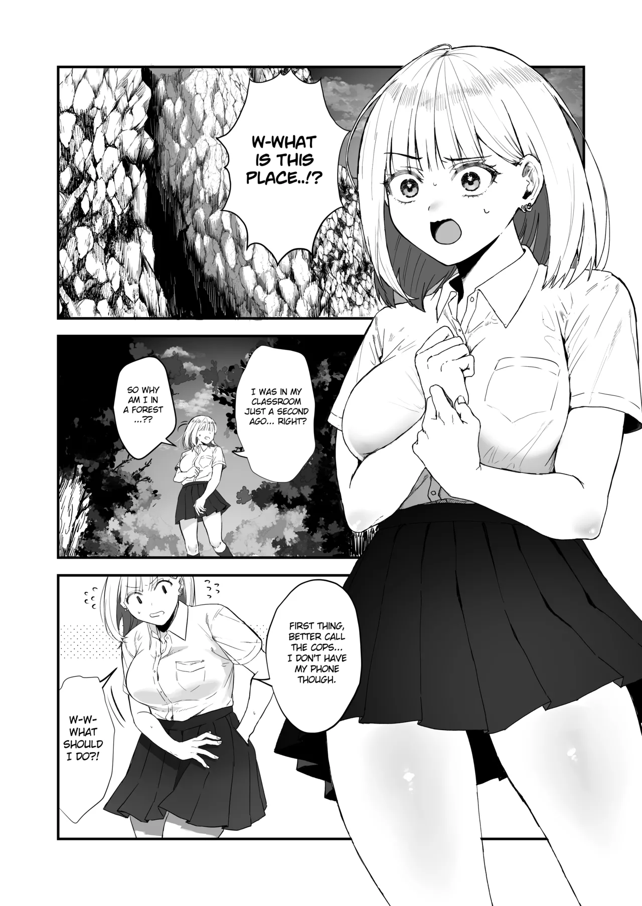 Isekai Teni x JK x Mushi page 2 full