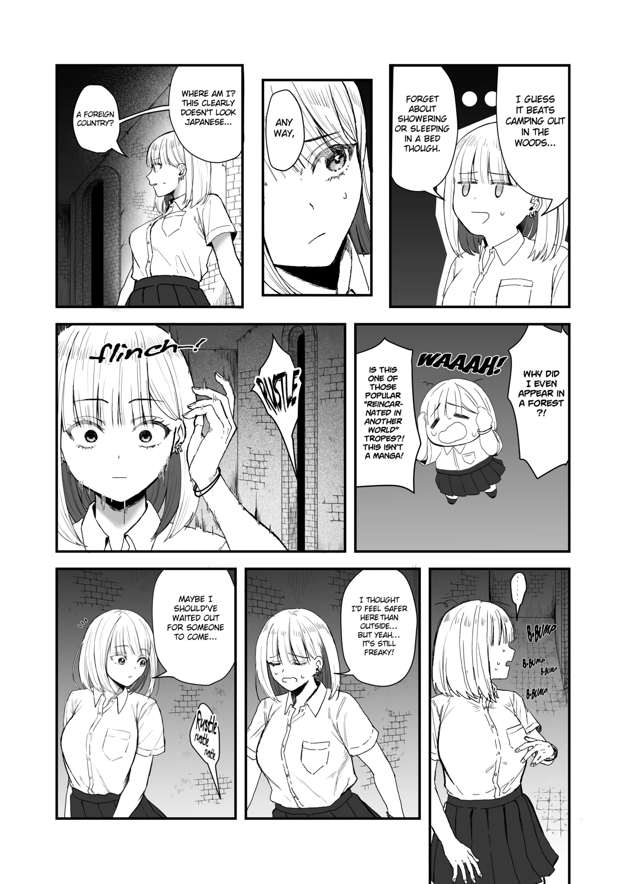 Isekai Teni x JK x Mushi page 4 full