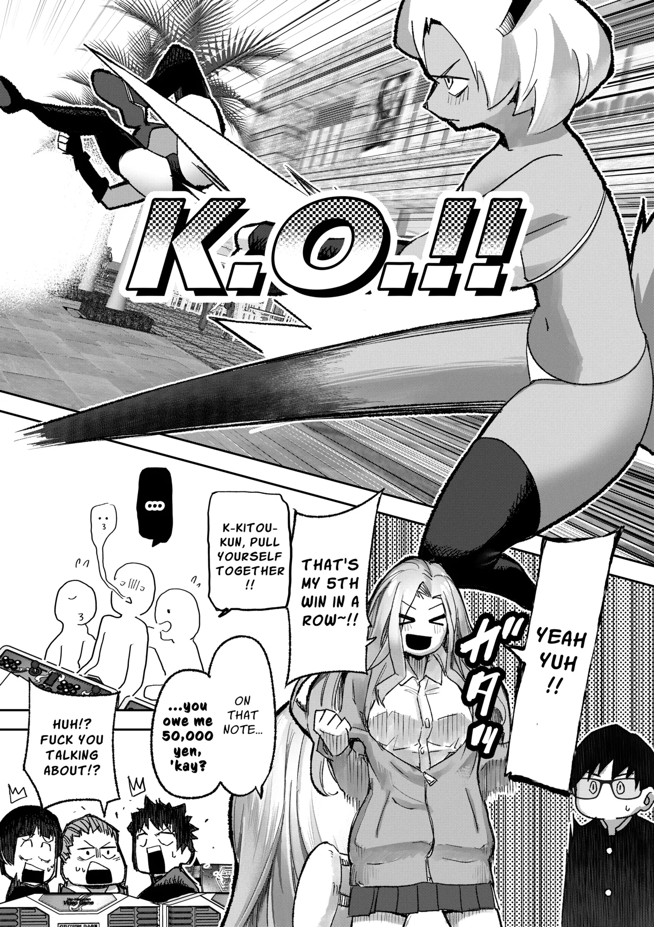 Page 8 of Gal Pro Gamer-sama no Nama Oppai wo Fan no Mae de Sarashite Yaru yo | I'll Expose The Pro Gamer Gal's Breasts Before Her Fans
