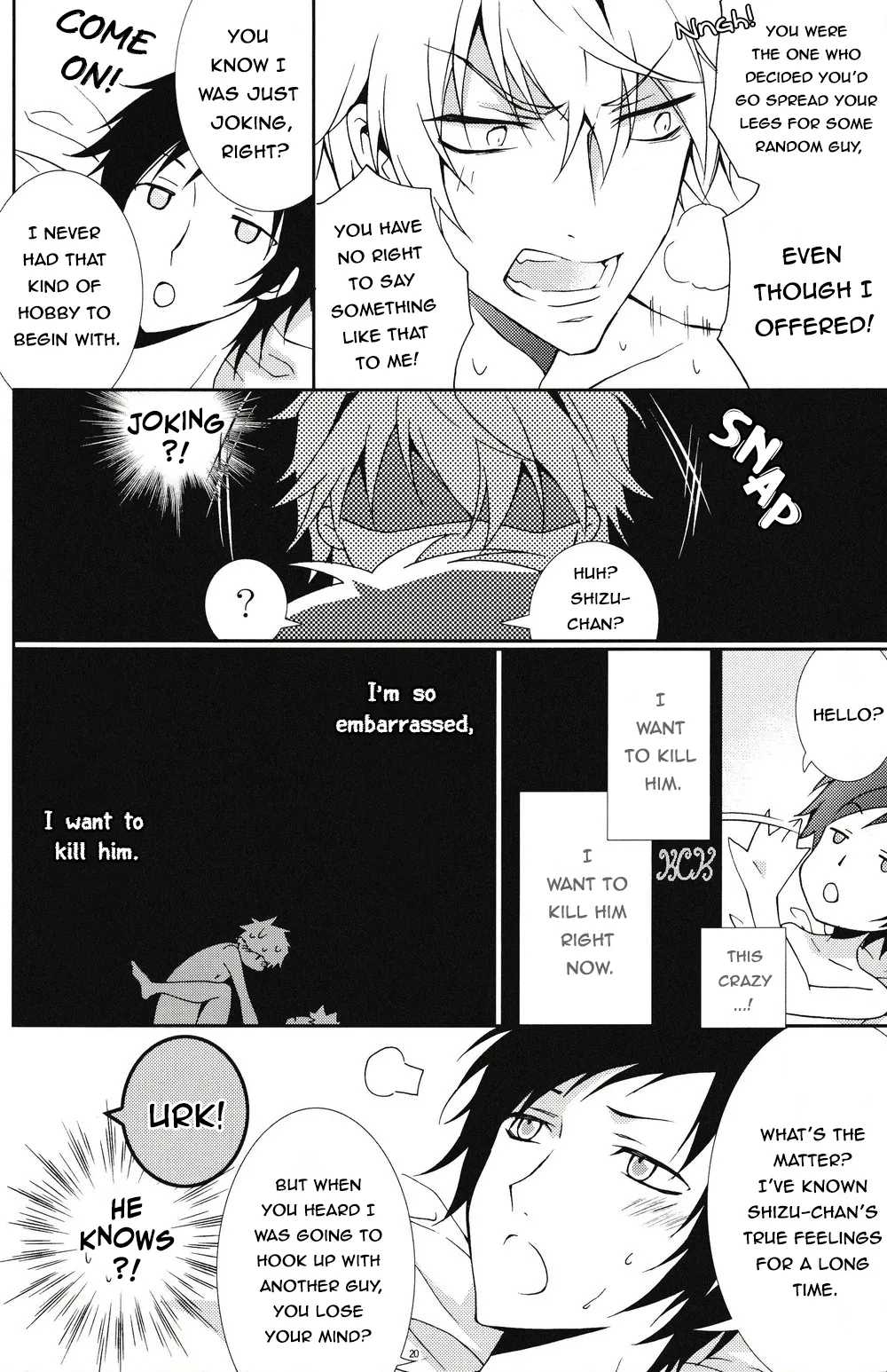 Please, Be Careful About Romance -- Durarara dj - Page 21