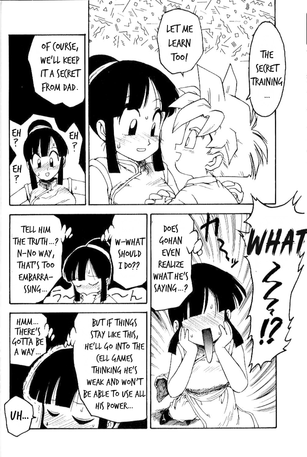 Serugēmu no zen'ya | The night before the Cell Games - Page 9