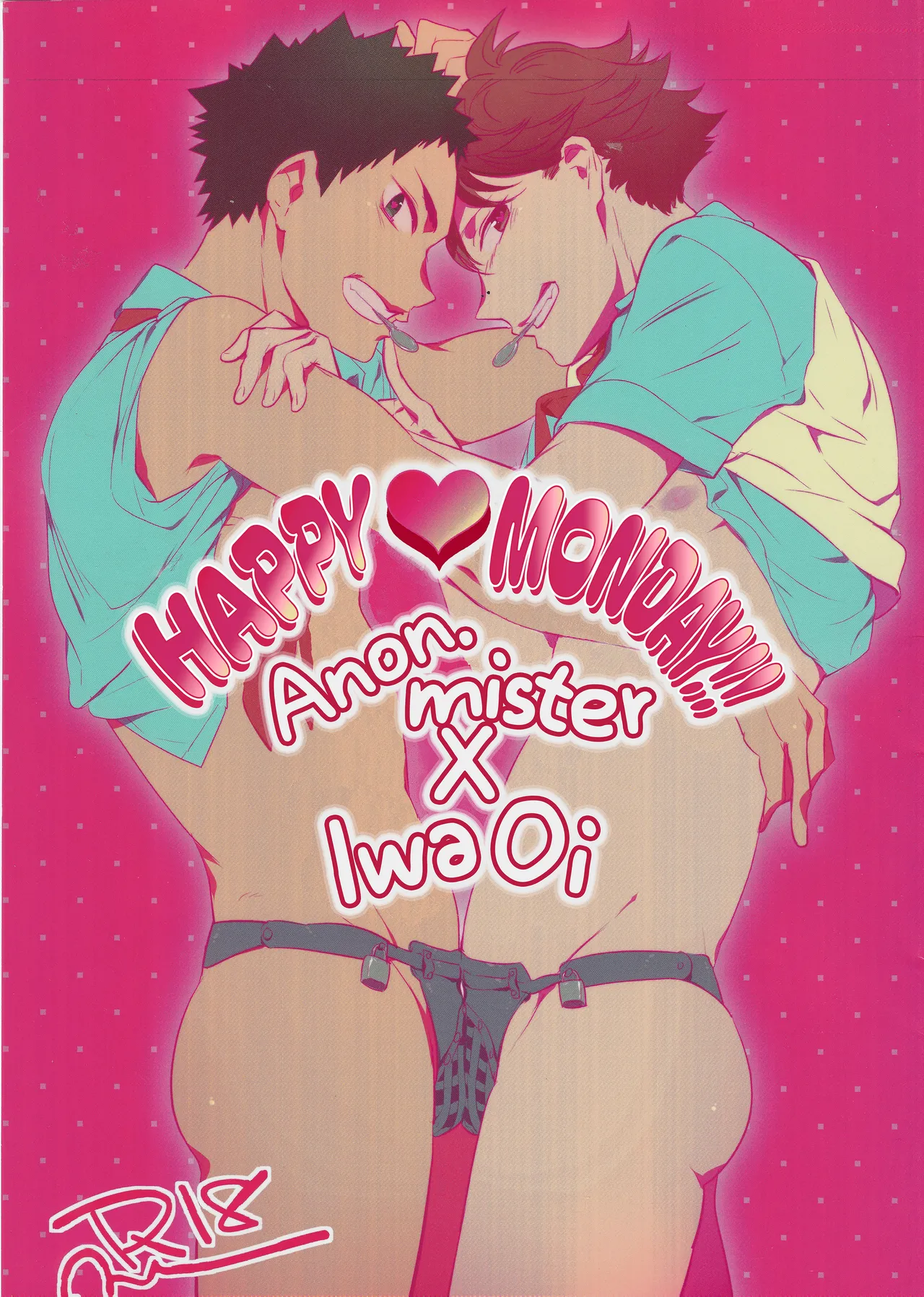 Happy Monday!! mob-oji x aun - Page 1