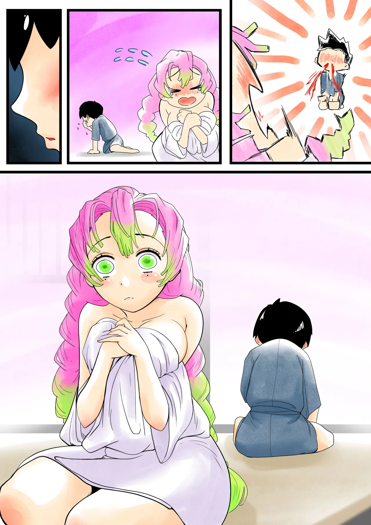 Page 52 of Insect-born first love, chaotic honey ~Kanroji ●ri nipple fuck insect ○ egg-laying~