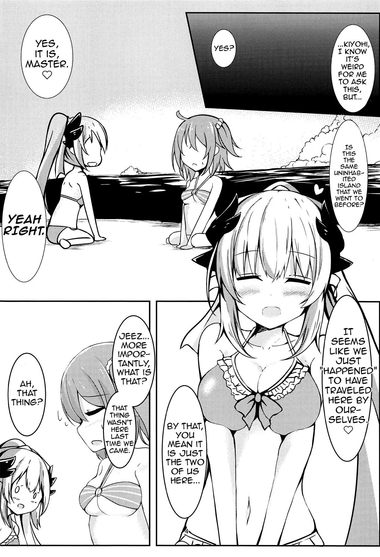 Page 3 of Master to Manatsu no Beach | At the beach with my Master in the middle of Summer