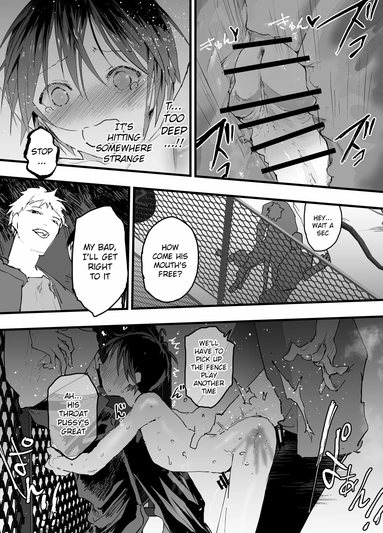 Hatsutaiken wa Rinkan Rape Kitouzeme! Seidorei Choukyou Mesuochi Jigoku! page 36 full