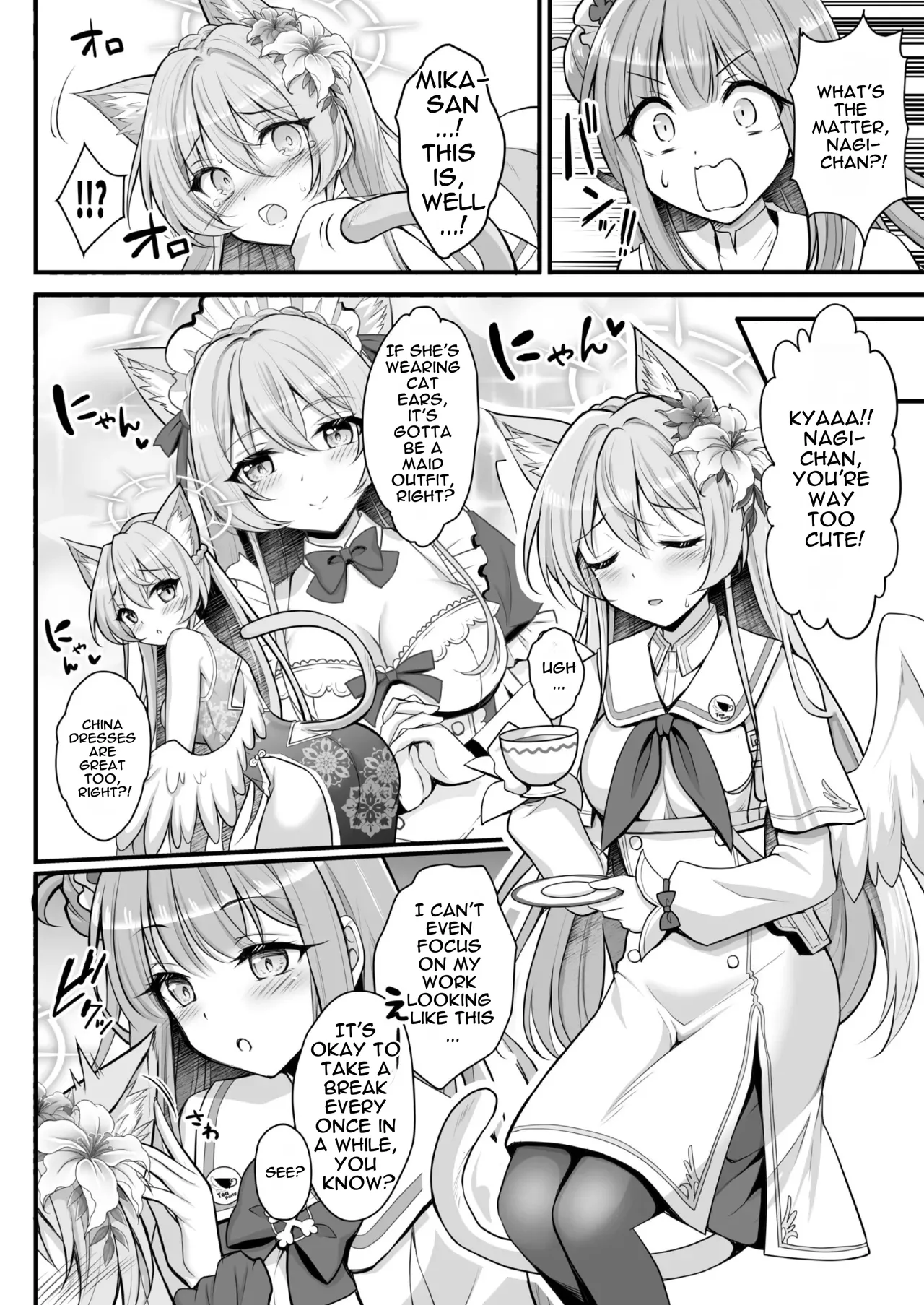 Blue Archive Soushuuhen - Secret❤Tea Party - Page 57