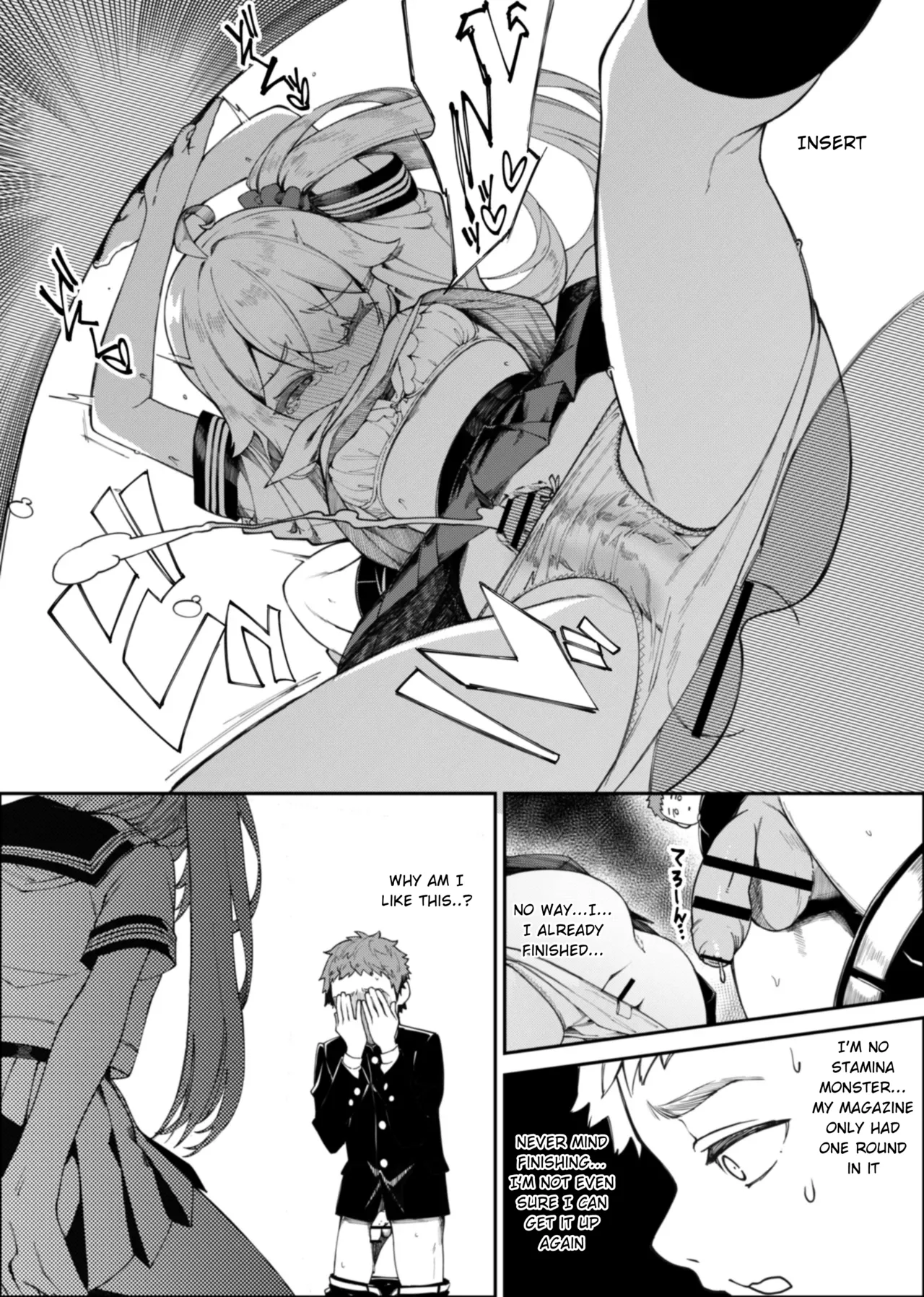 Mirai-chan Corner Masturbation Manga - Page 11