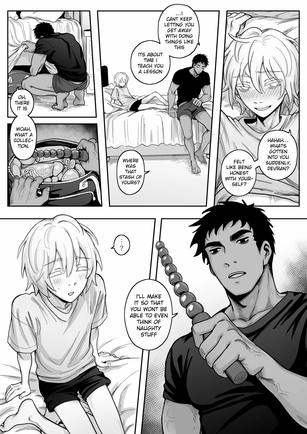 Dosukebena Roommate o Wakara Seru Hanashi | Teaching My Perverted Roommate a Lesson - Page 14