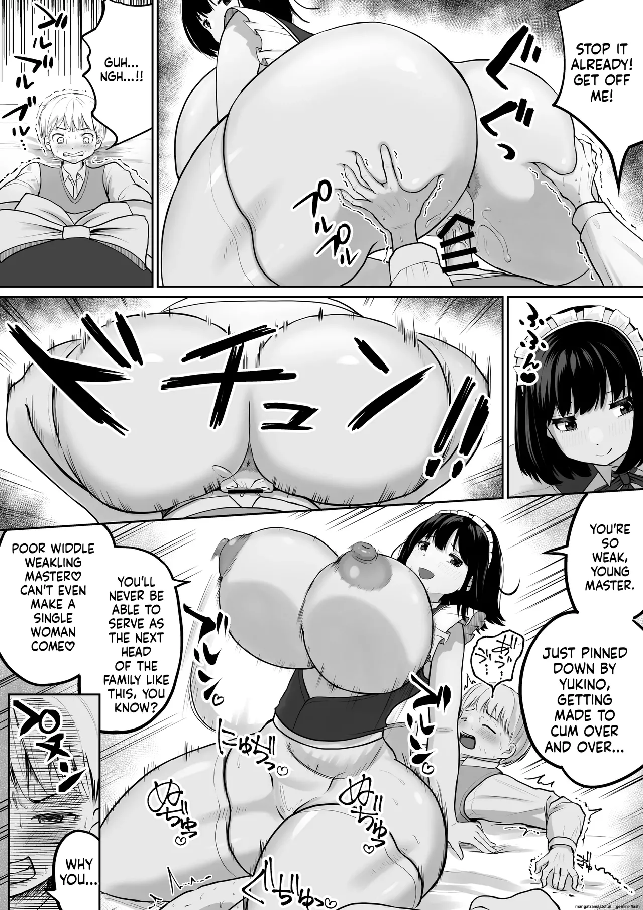 Page 60 of Bakunyuu Deka Maid ni Onabare Shitara Kuwareta.
