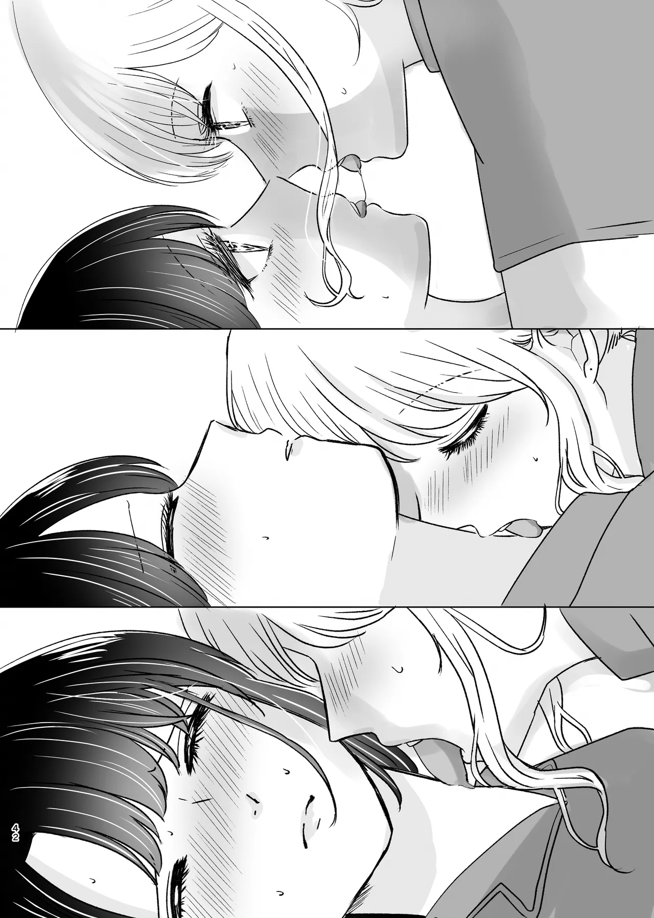 Hajimete Yuri Ecchi | First Time Yuri Sex - Page 41