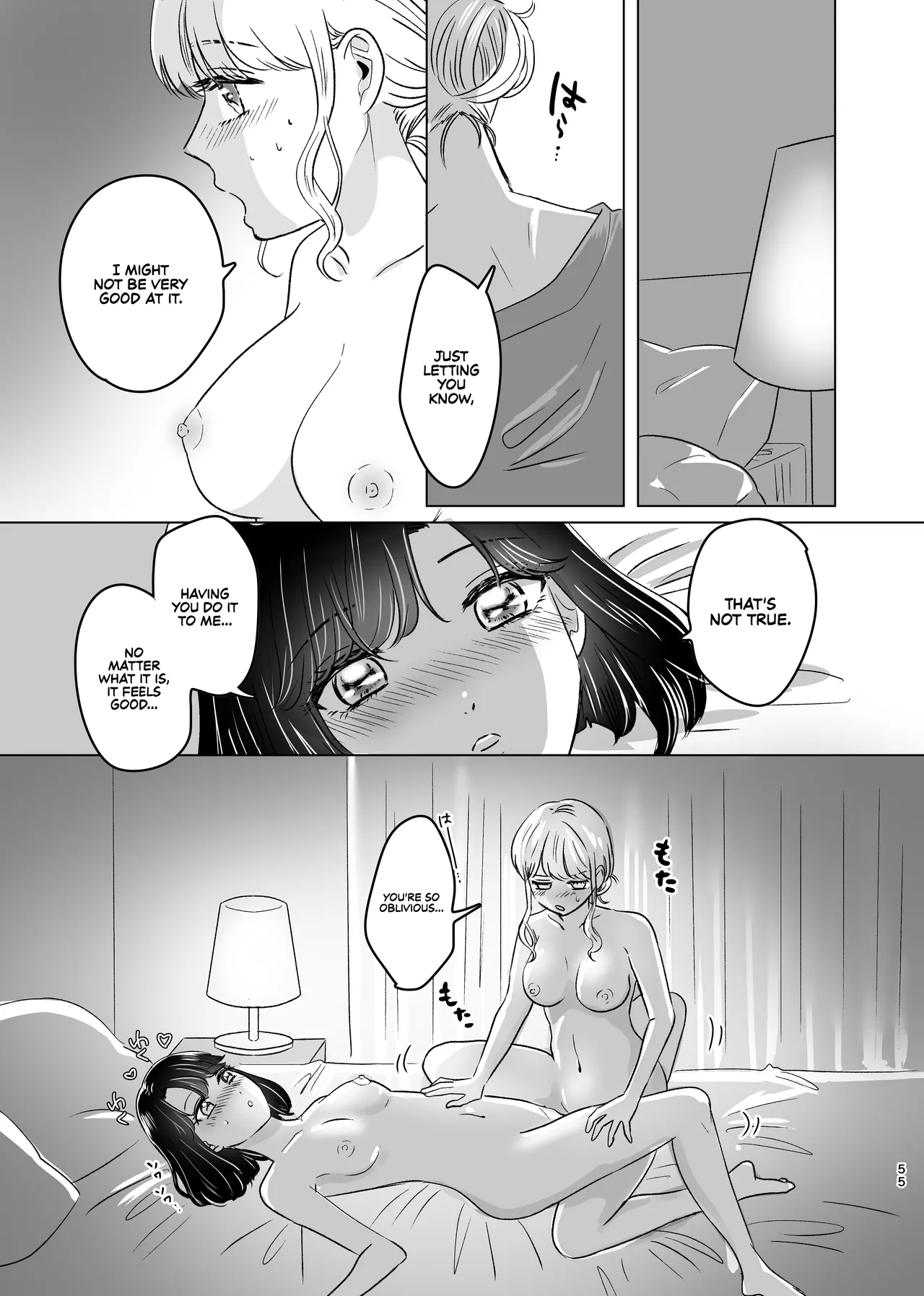 Hajimete Yuri Ecchi | First Time Yuri Sex - Page 54