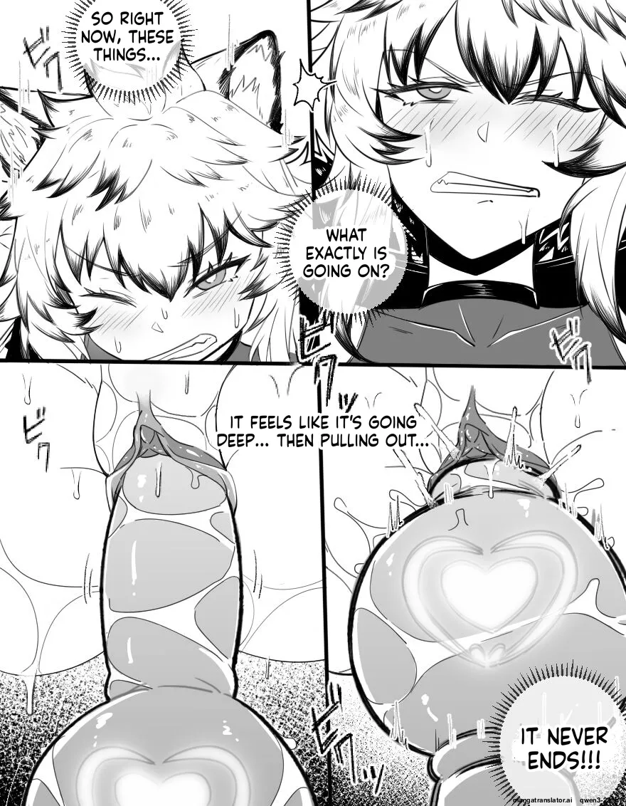 Silverash♀ Falls into a Tentacle Hole - Page 22