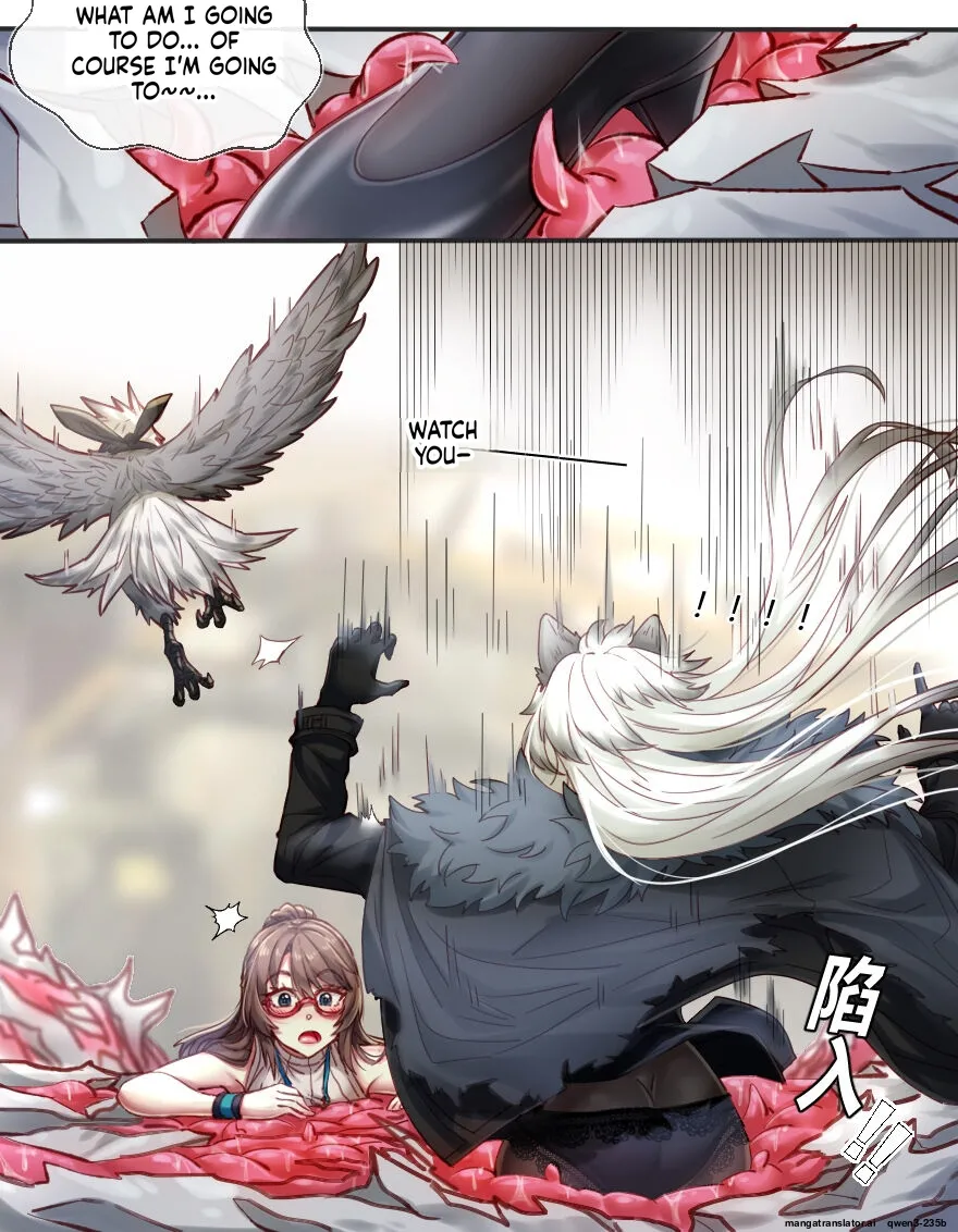 Silverash♀ Falls into a Tentacle Hole - Page 6