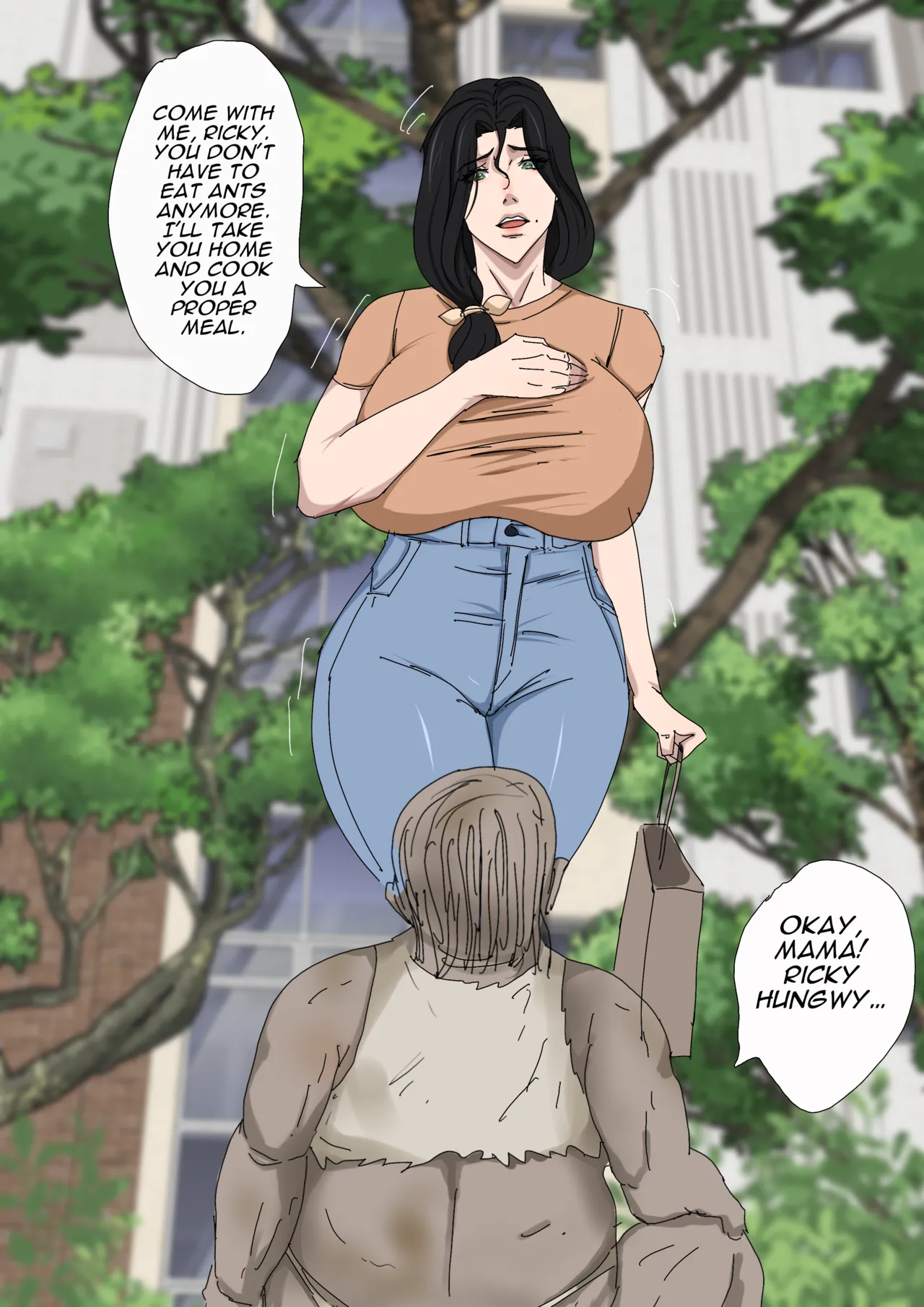 Lizana and the homeless chapter 5 - Page 50