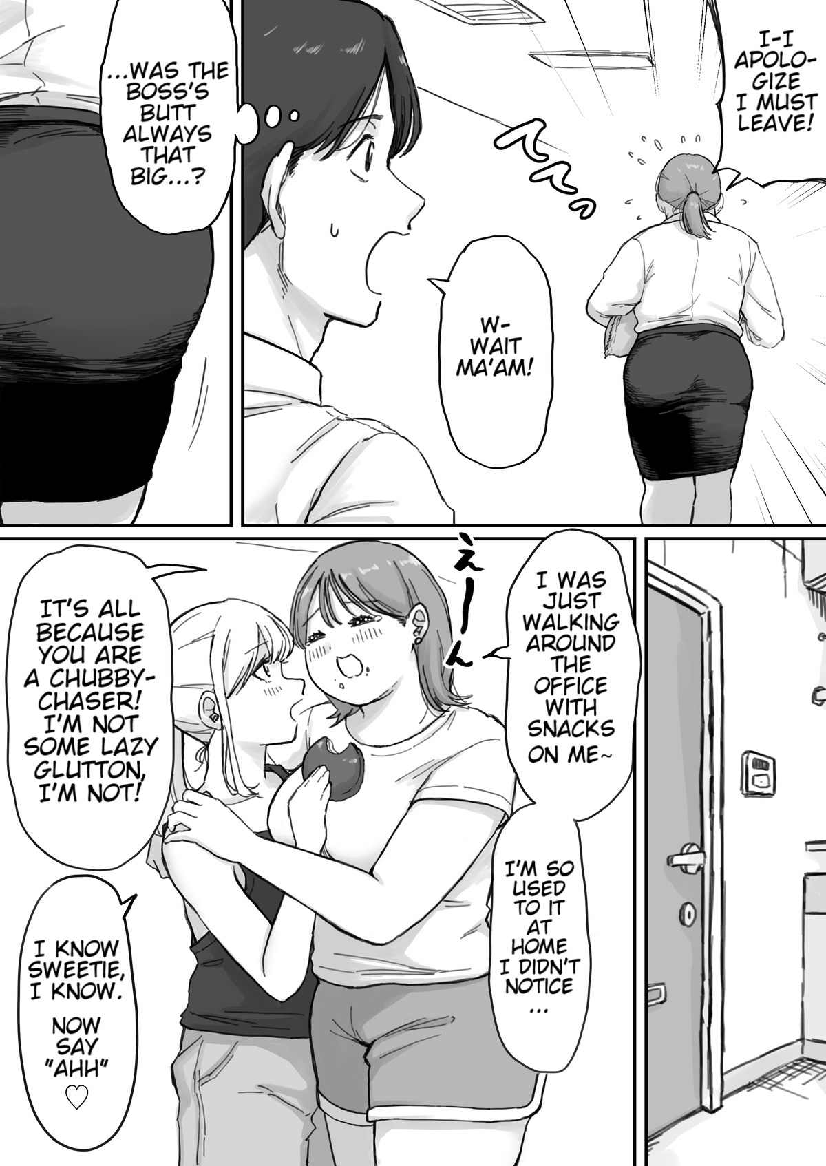 My boyfriend (a boy) had a fetish for excess fat - Page 10