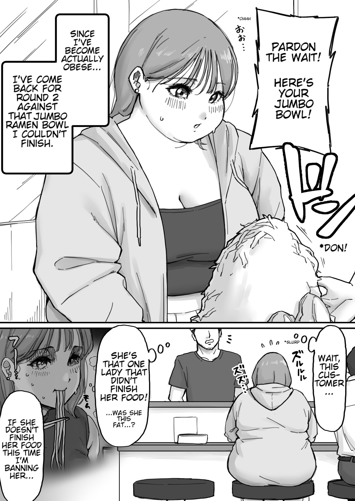 My boyfriend (a boy) had a fetish for excess fat - Page 25