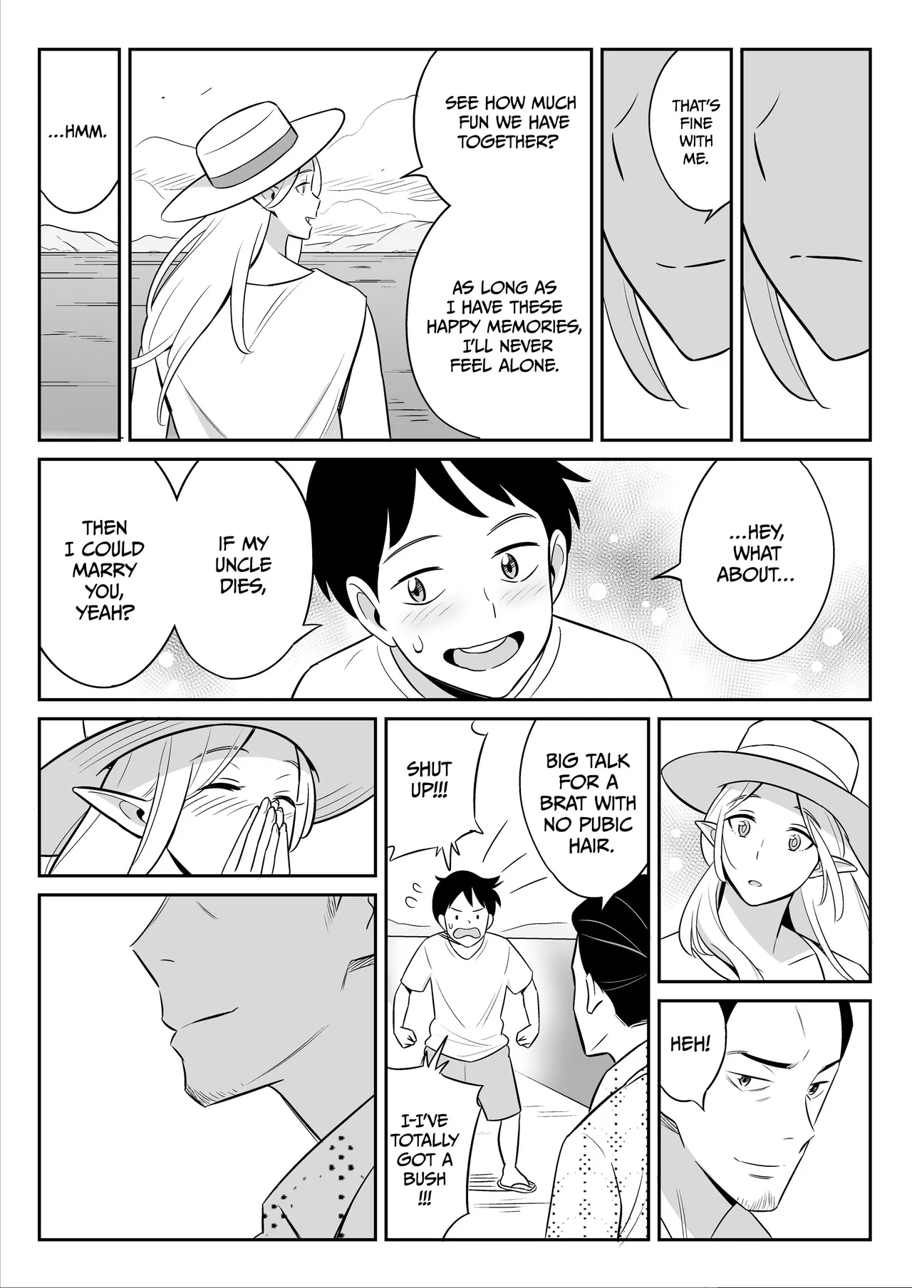 My Elf Aunt's Explosive Sexual Reawakening - Page 64