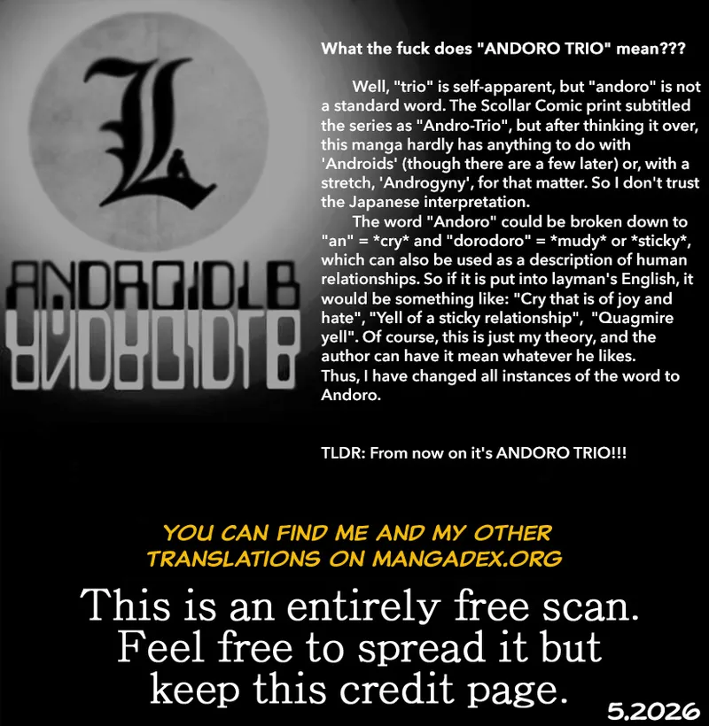 Page 167 of Andoro Trio Chapters 1 - 9