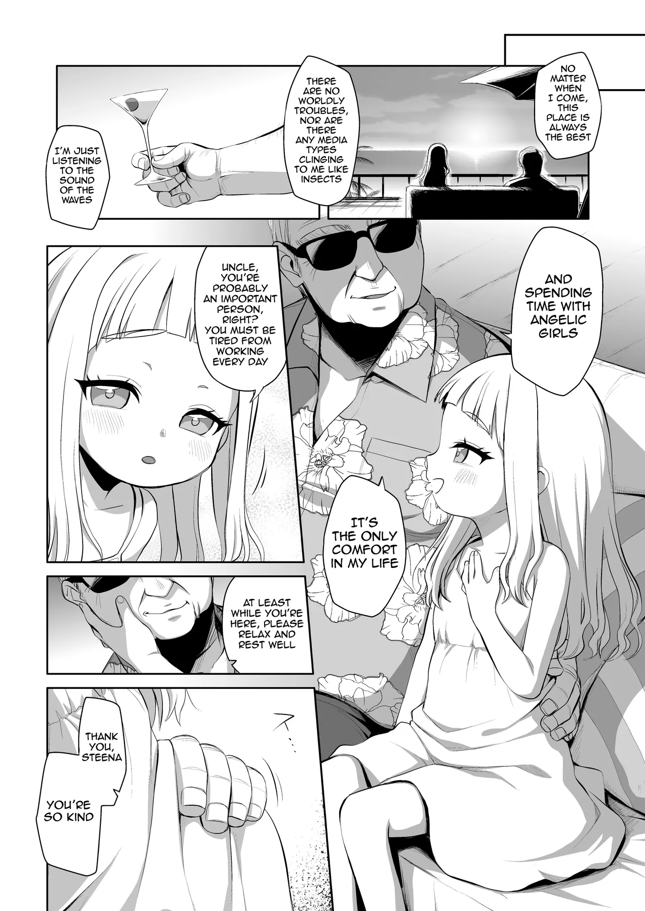 Page 5 of Tengoku ni Ichiban Chikai Shima - The song of the little bird trapped on that island reaches no one.