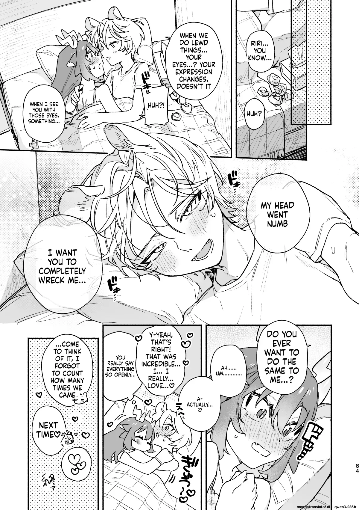 ♂ ga Uke. Midori Ryuu x Nezumi-kun - Page 84