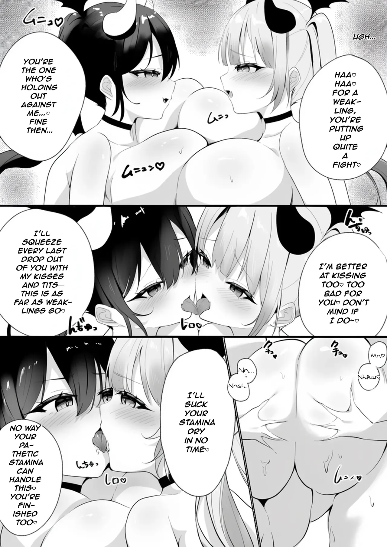 Mesugaki Succubus no Oppai Battle - Page 10