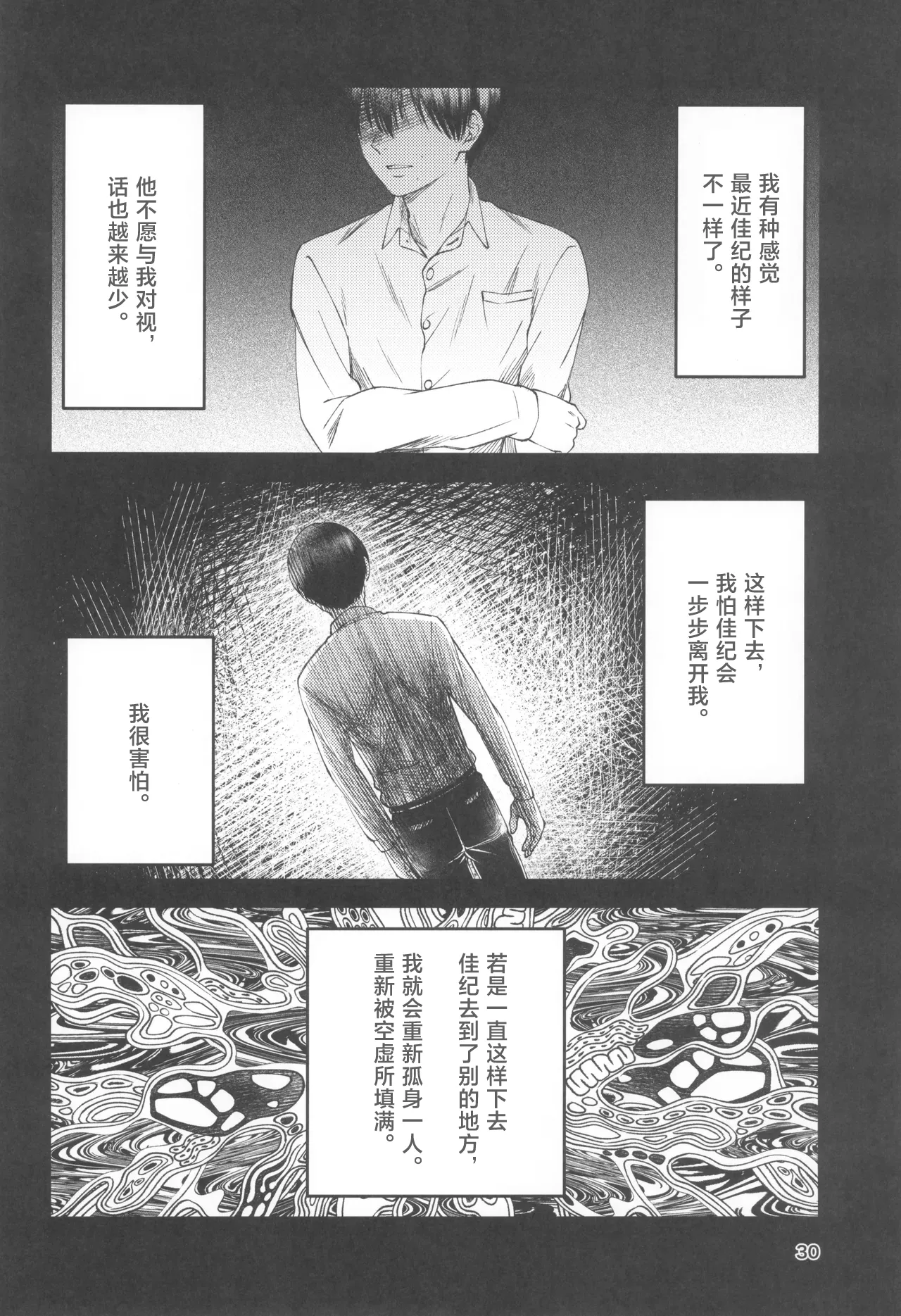 Zankou ーkuuhaku no hantoshikanー | 残光  ー空白的半年间ー - Page 30