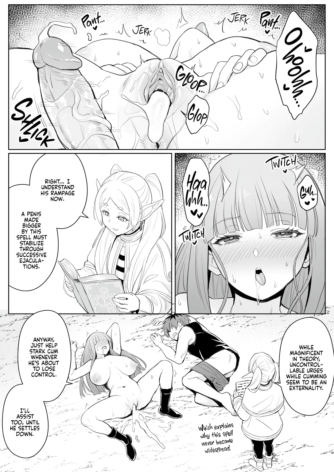 Chinchin ga ookiku naru mahou | A Spell That Makes Your Dick Bigger - Page 9