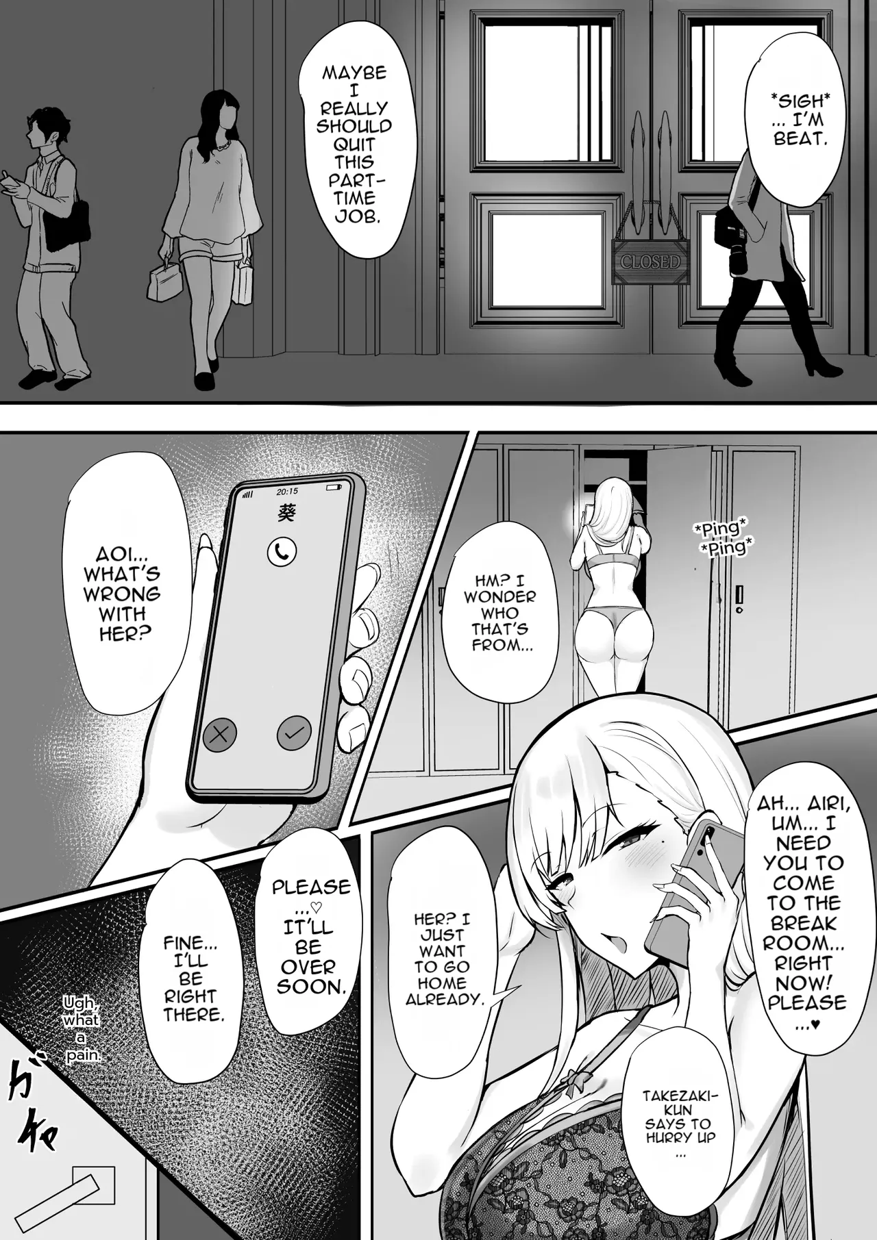Gal na Kanojo wa Otaku yori mo Tsuyoi Osu ga Suki page 10 full