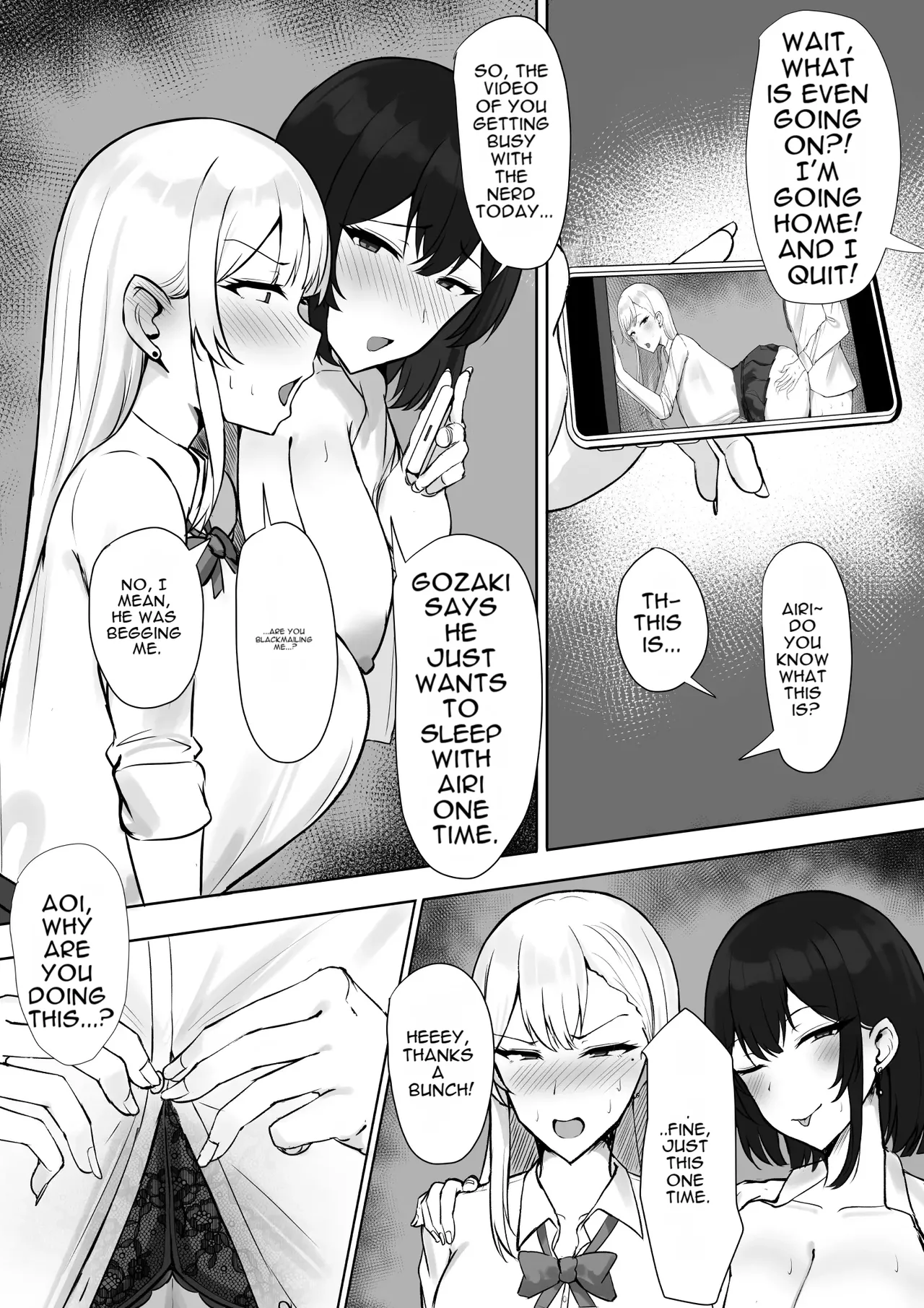 Gal na Kanojo wa Otaku yori mo Tsuyoi Osu ga Suki page 14 full