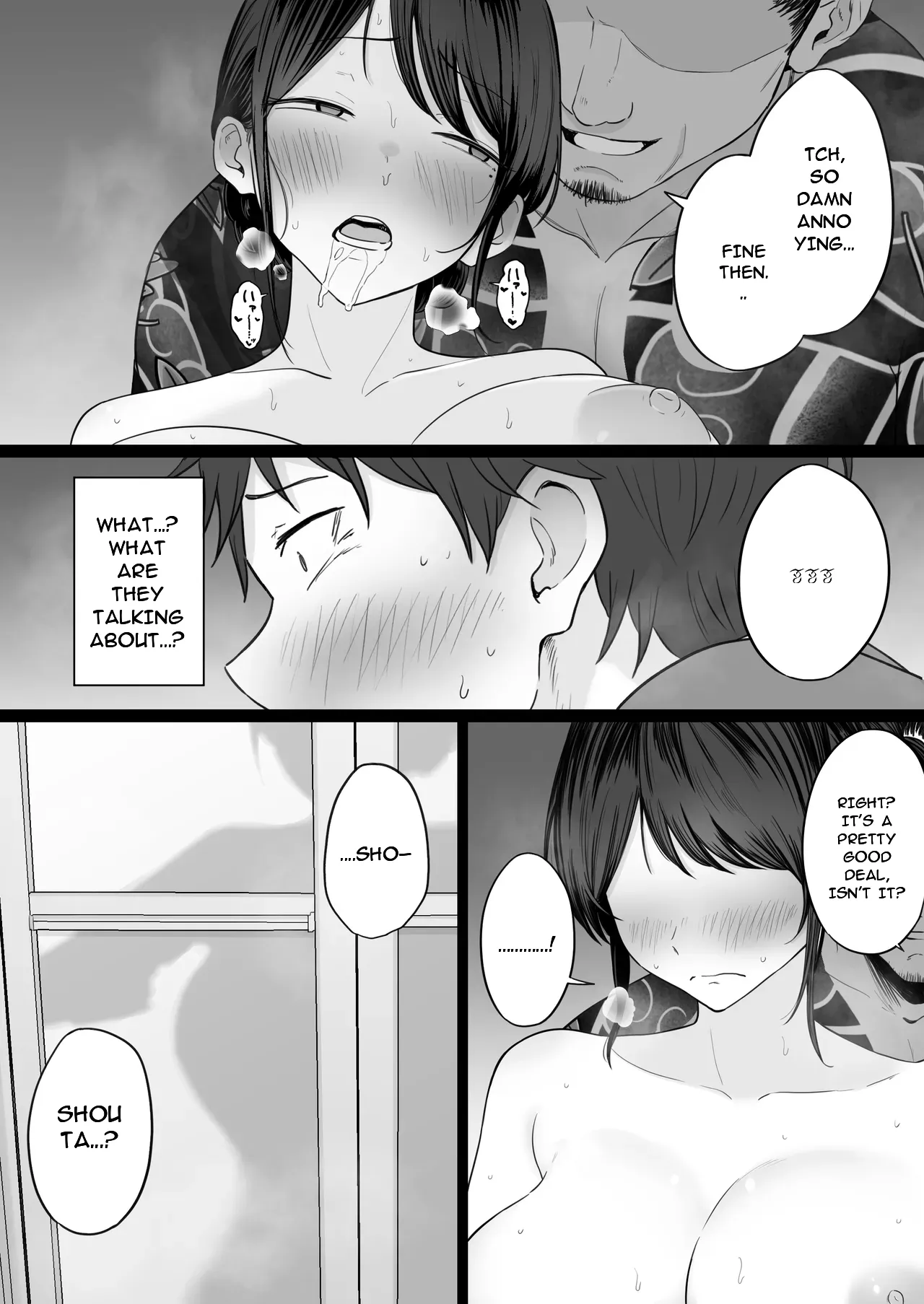 Page 45 of Houkai Kazoku 2-Hahaoya ga Yakuza to no Sex ni Hamatta Hanashi-