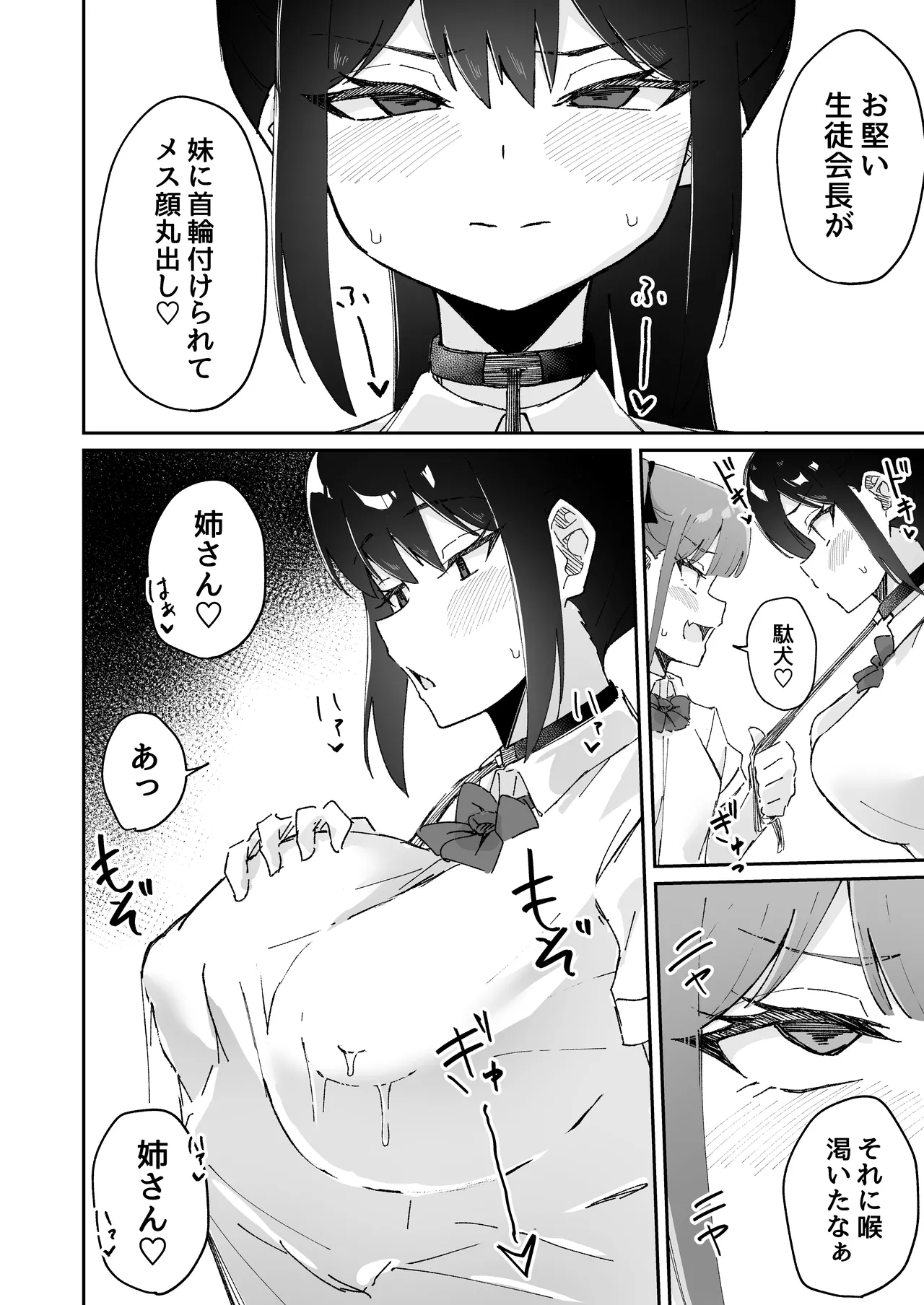 Page 24 of 【shu naka】geki jaku chikubi na katabutsu o nē chan wa shō akuma imōto ni sakarae nai ！