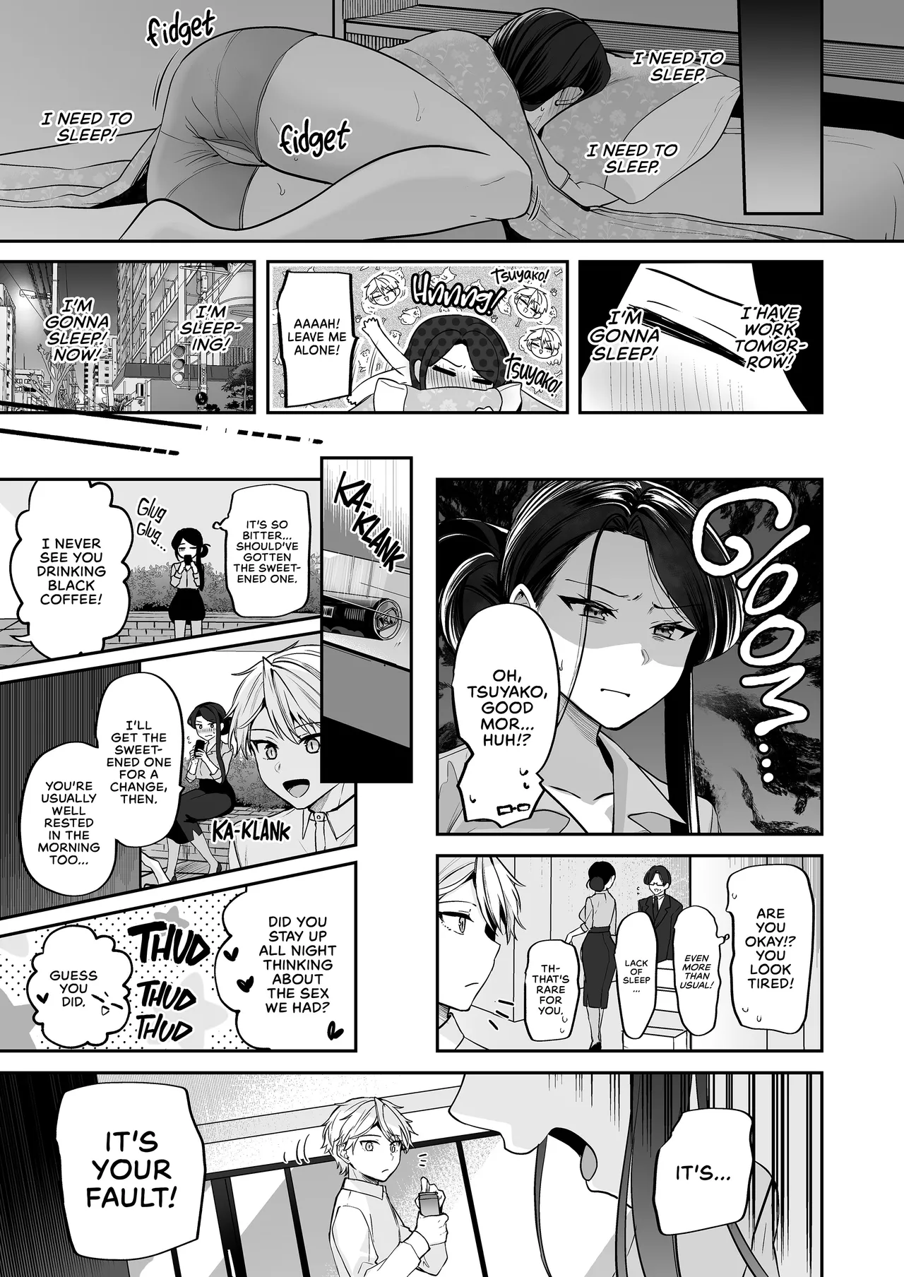 Page 84 of My Tall, Stacked, Virgin Boss 1