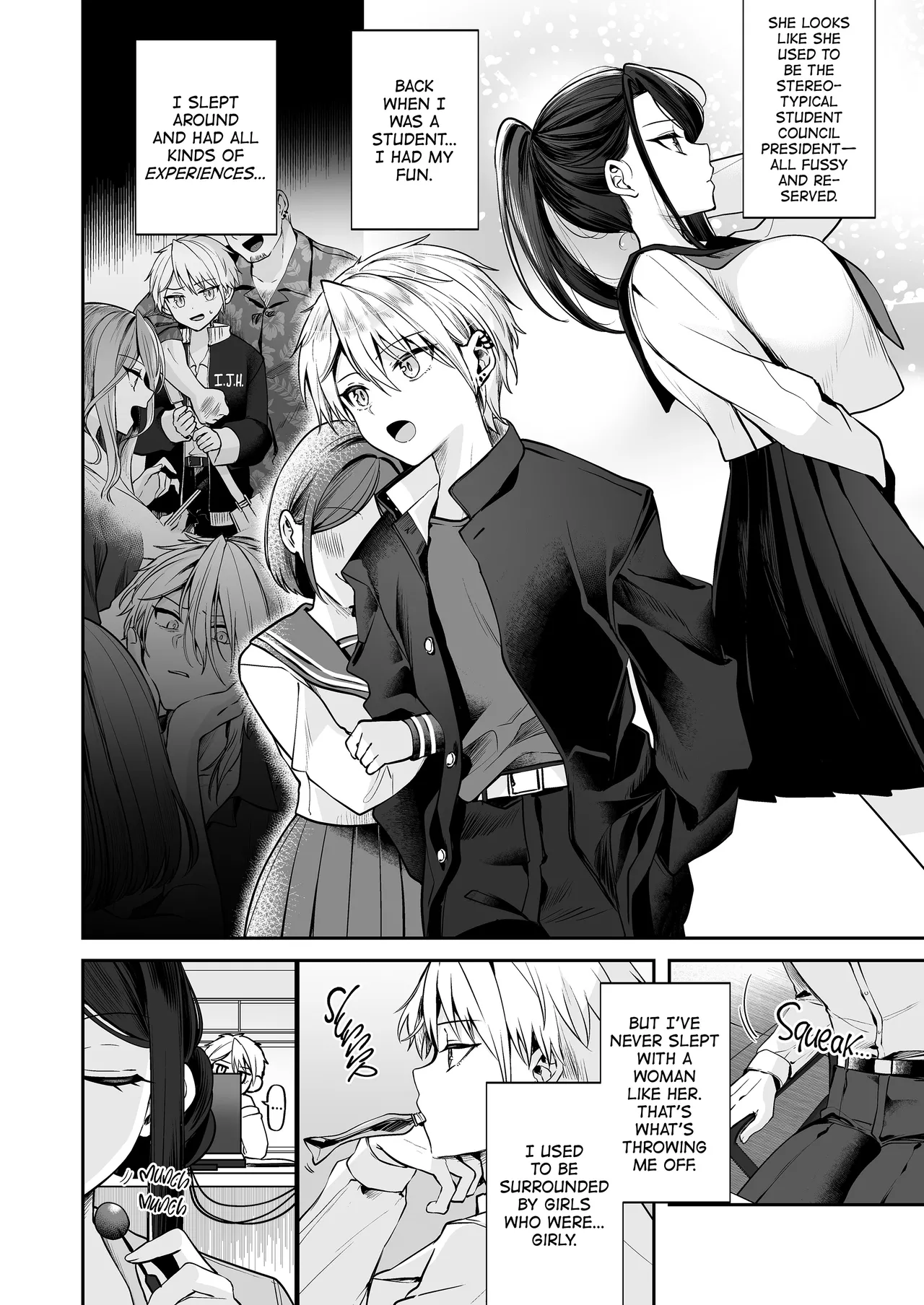 Page 9 of My Tall, Stacked, Virgin Boss 1